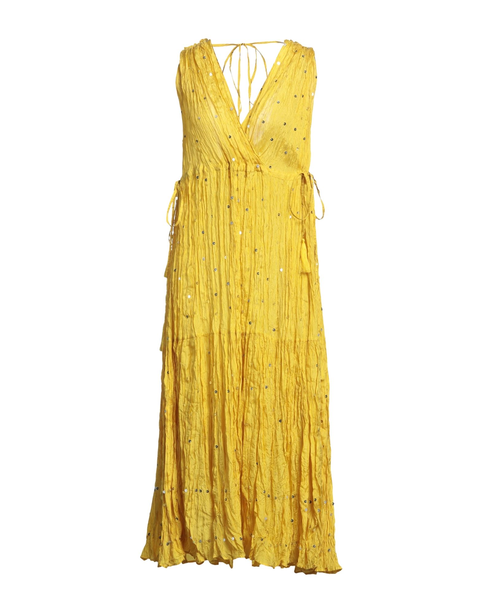P.a.r.o.s.h Long Dresses In Yellow