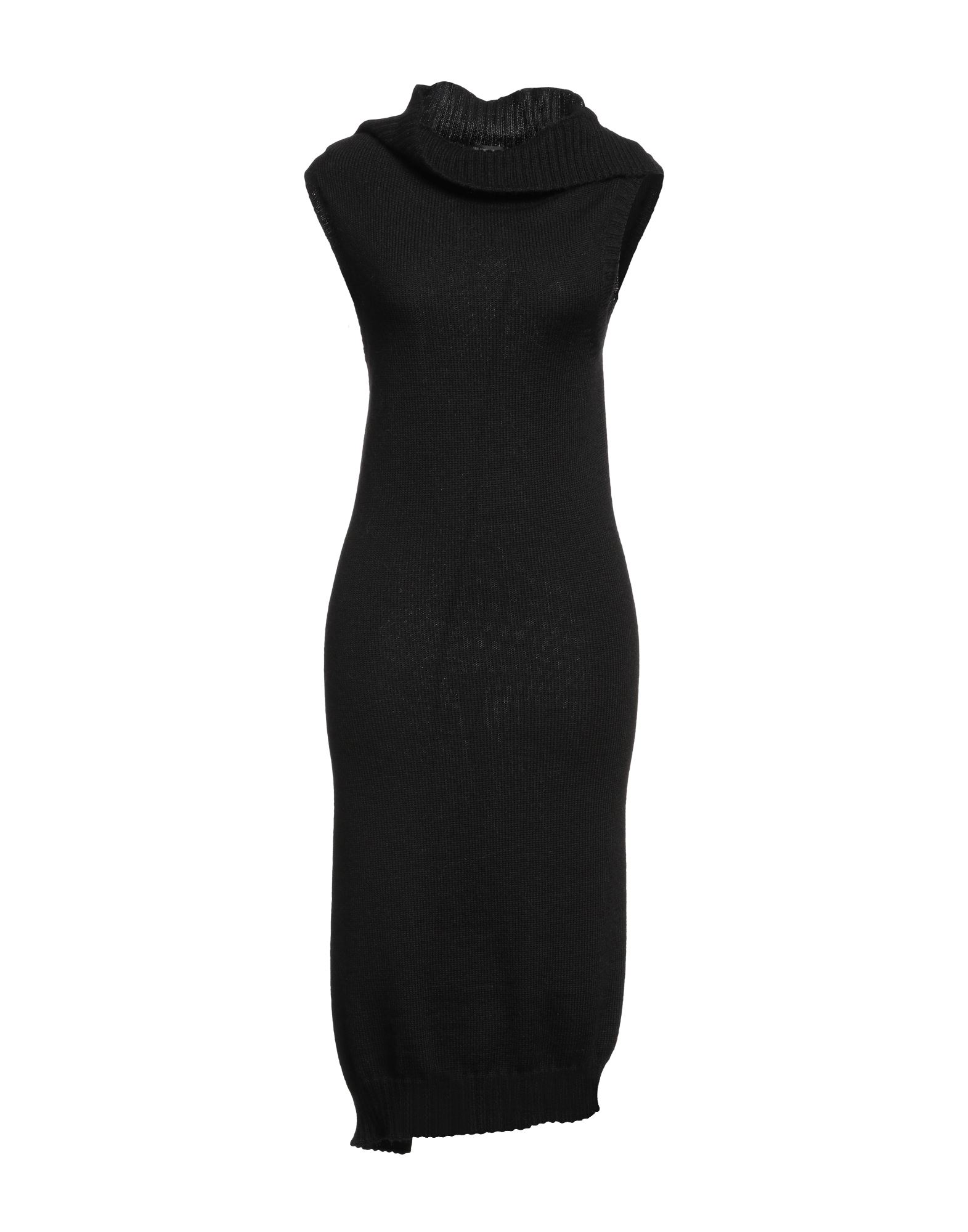 Ann Demeulemeester Midi Dresses In Black