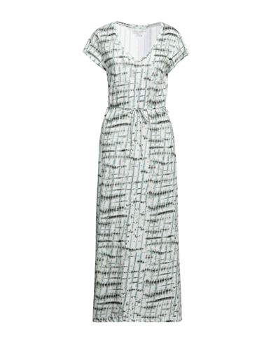 Majestic Filatures Woman Midi Dress Green Size 1 Cotton