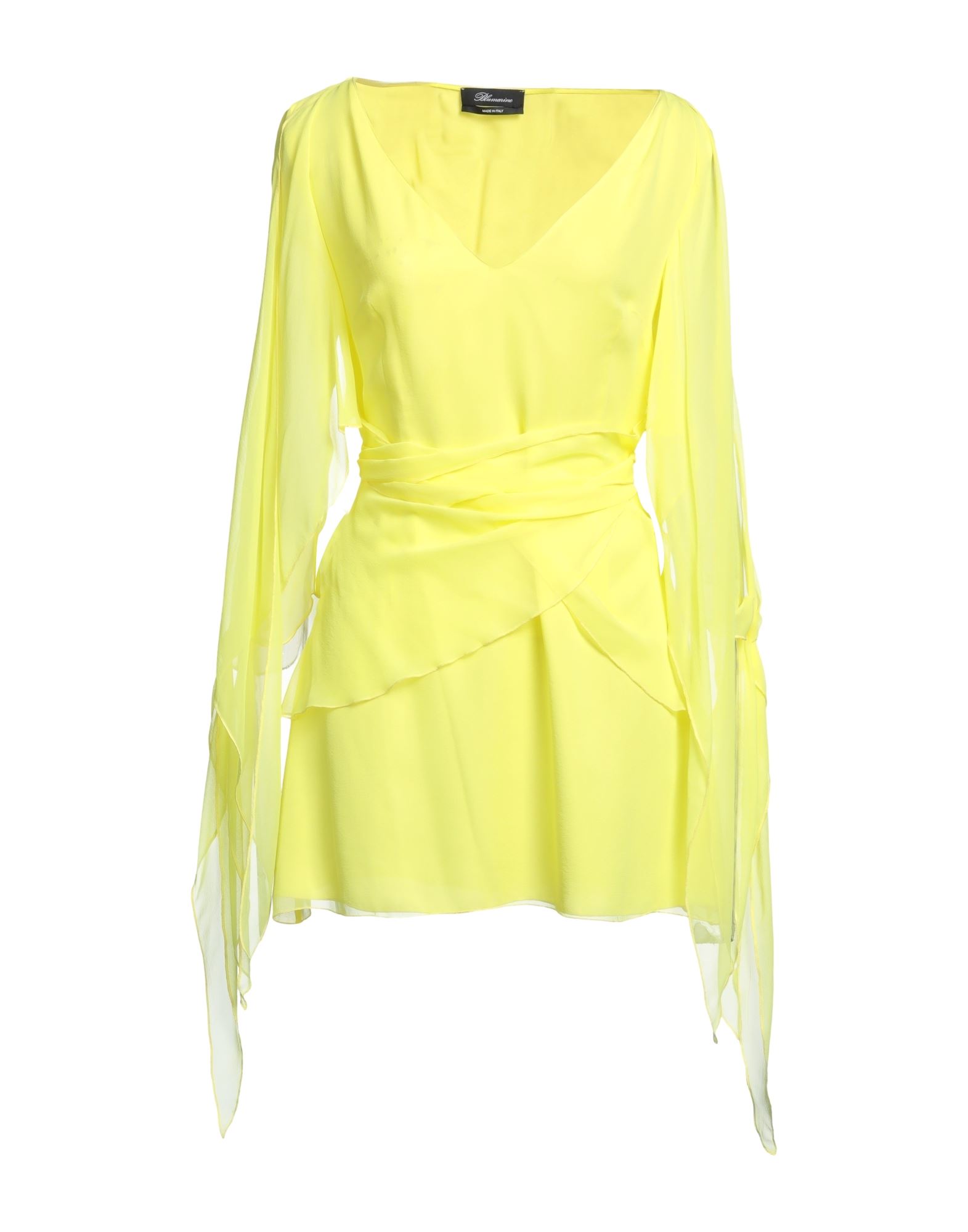 Blumarine Short Dresses In Yellow