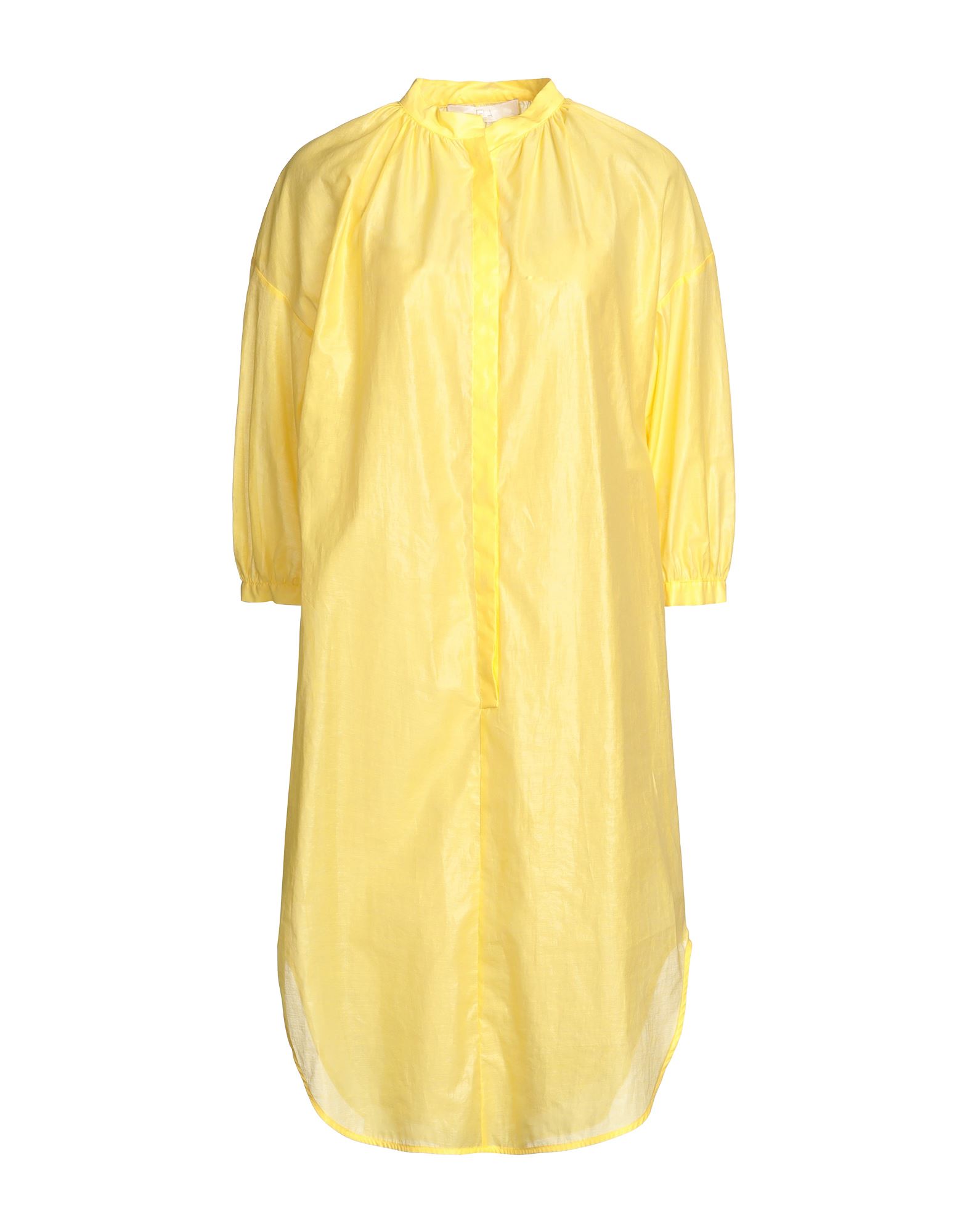 Tela Midi Dresses In Yellow
