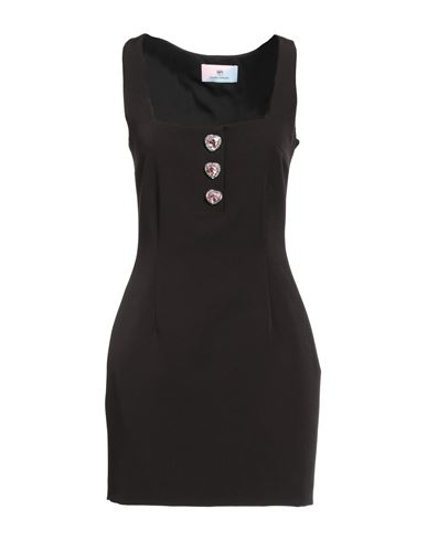 Chiara Ferragni Woman Mini Dress Black Size 10 Polyester, Elastane