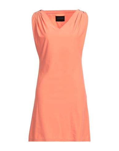 Rrd Woman Mini Dress Salmon Pink Size 4 Polyamide, Elastane