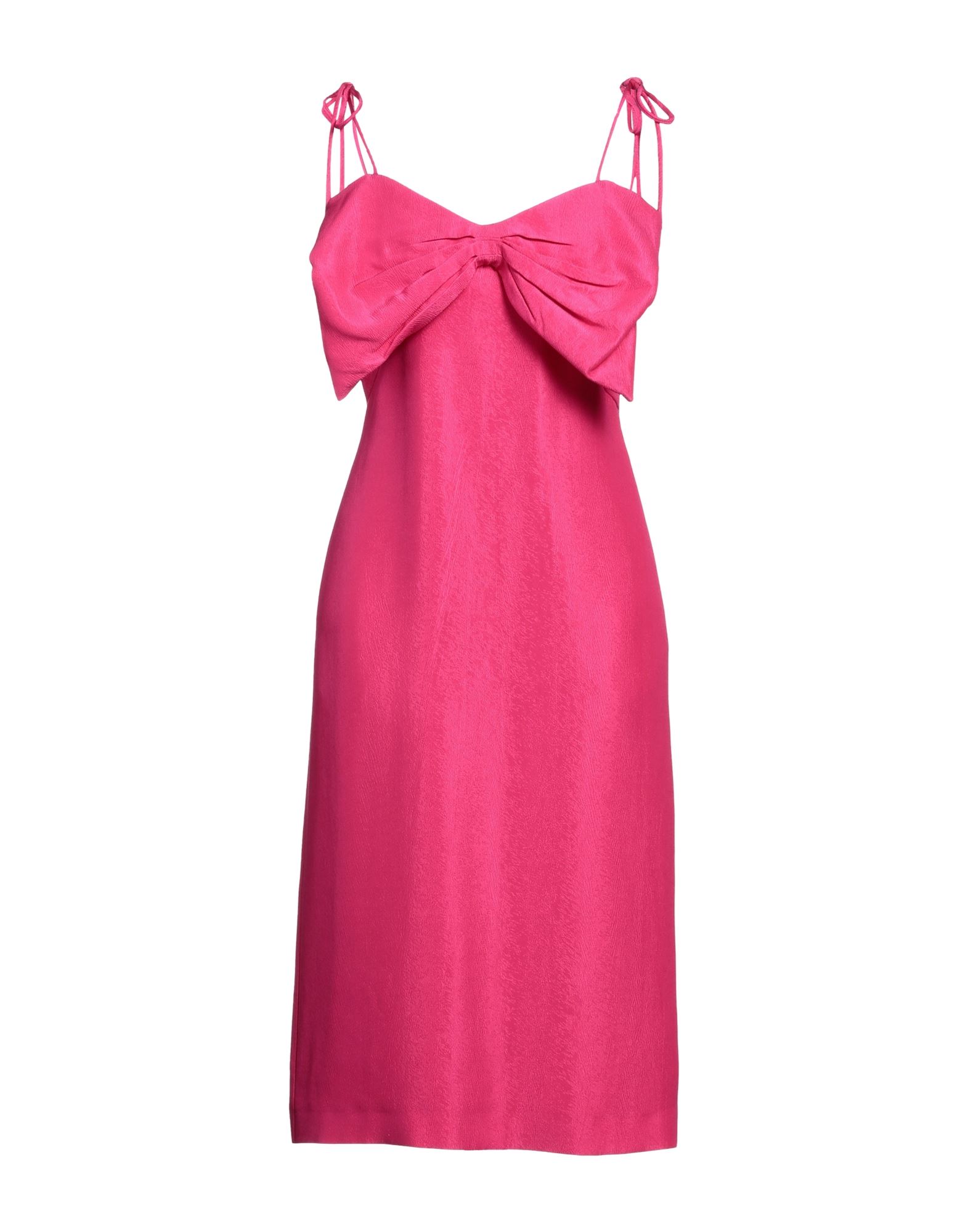 Msgm Midi Dresses In Pink