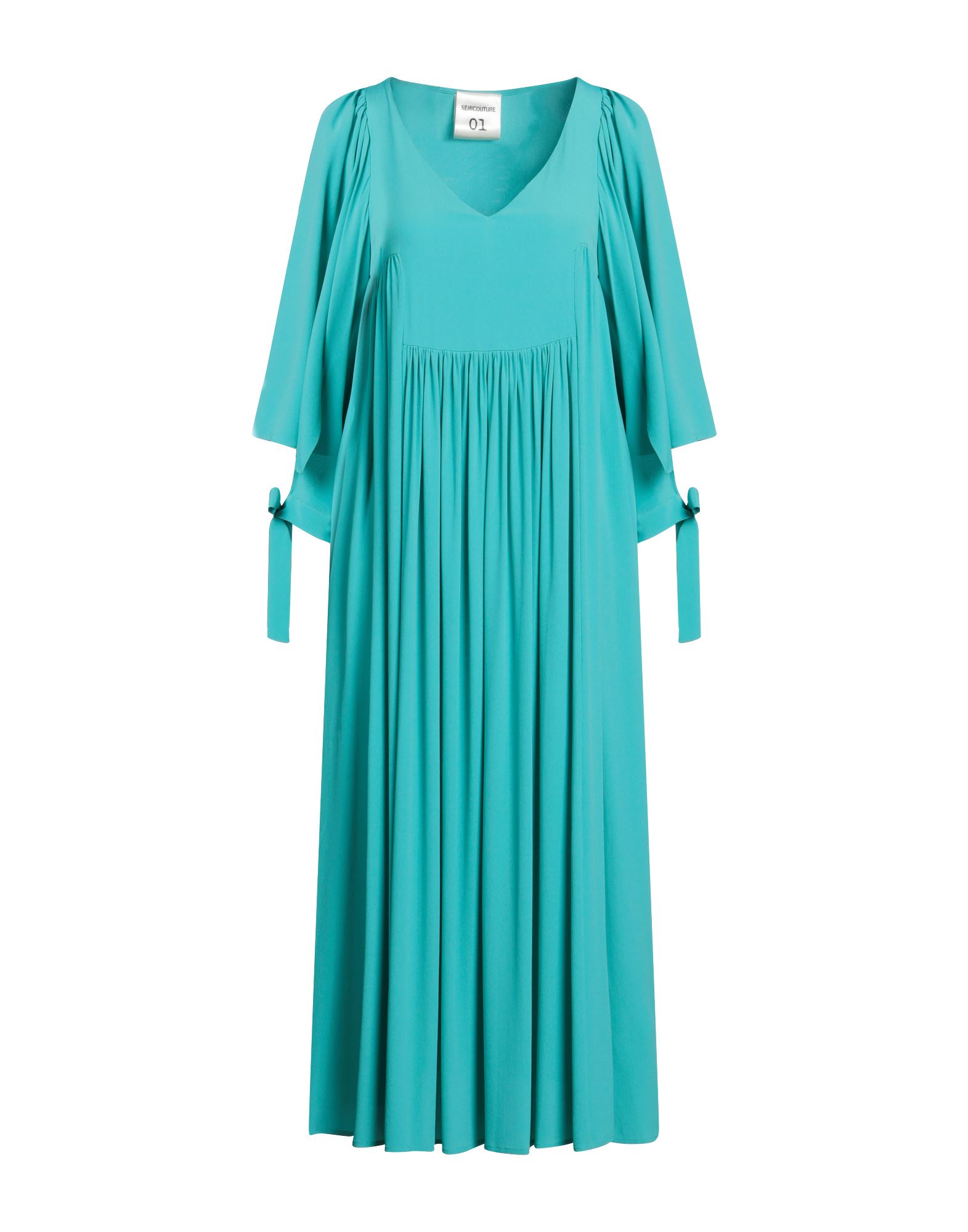 Semicouture Midi Dresses In Blue