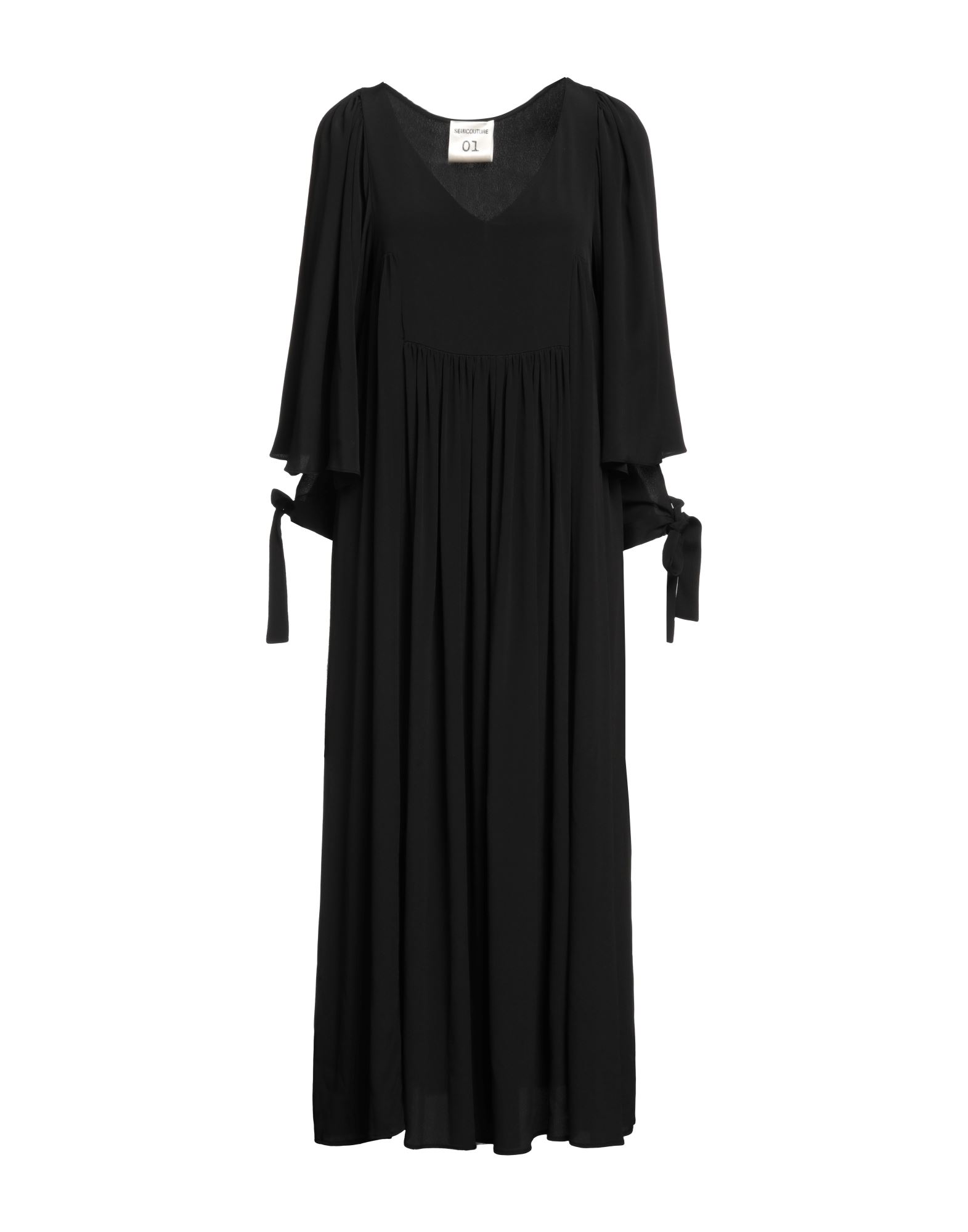 Semicouture Midi Dresses In Black