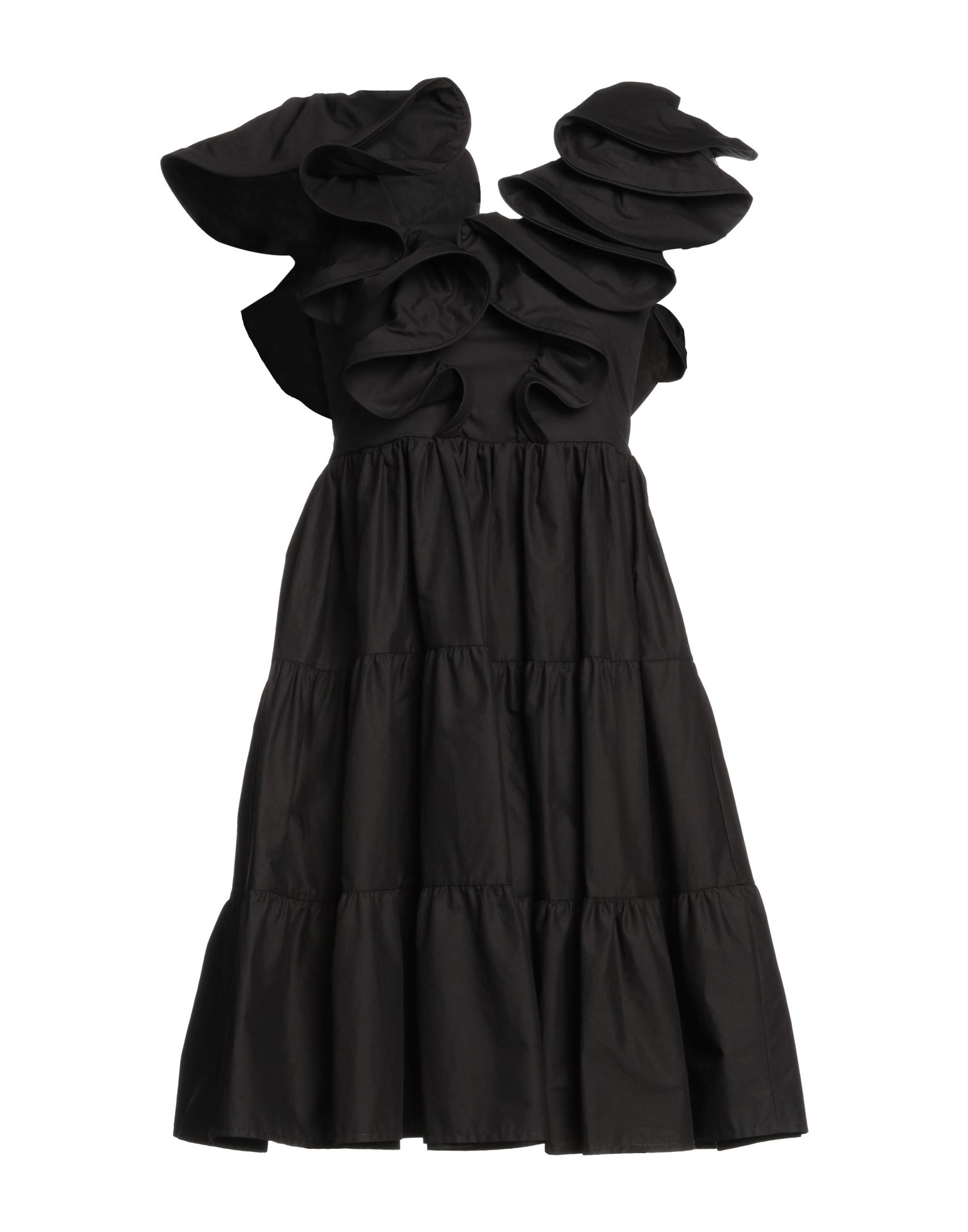 Mariuccia Short Dresses In Black