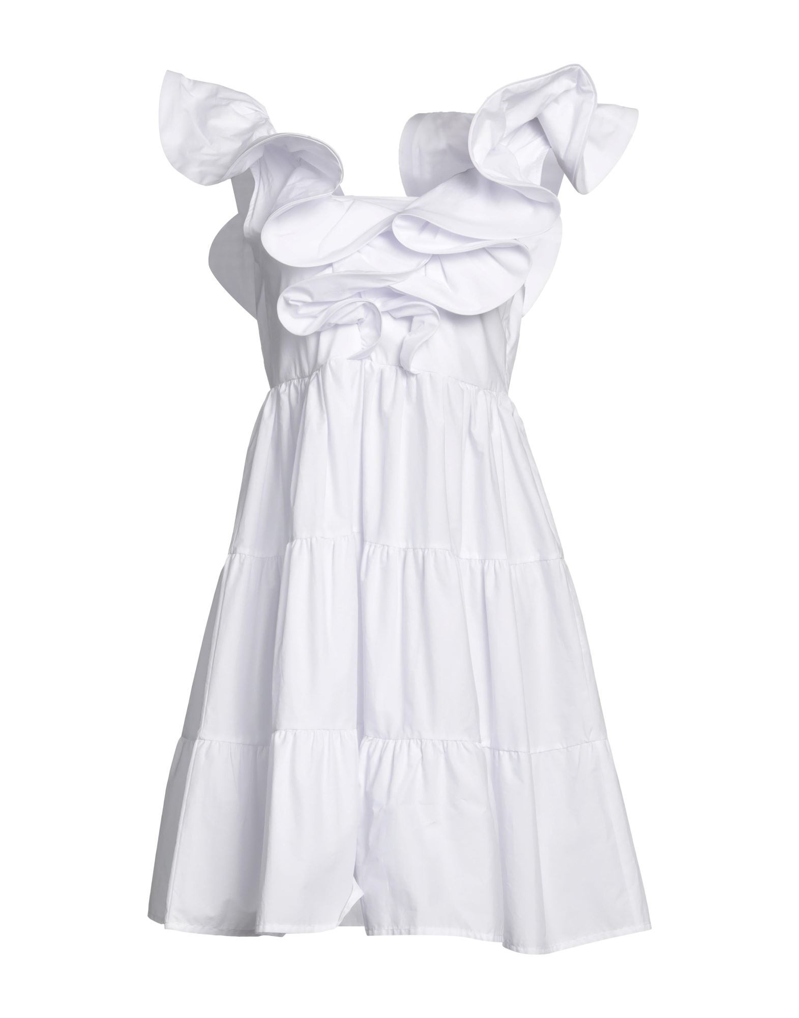 Mariuccia Short Dresses In White