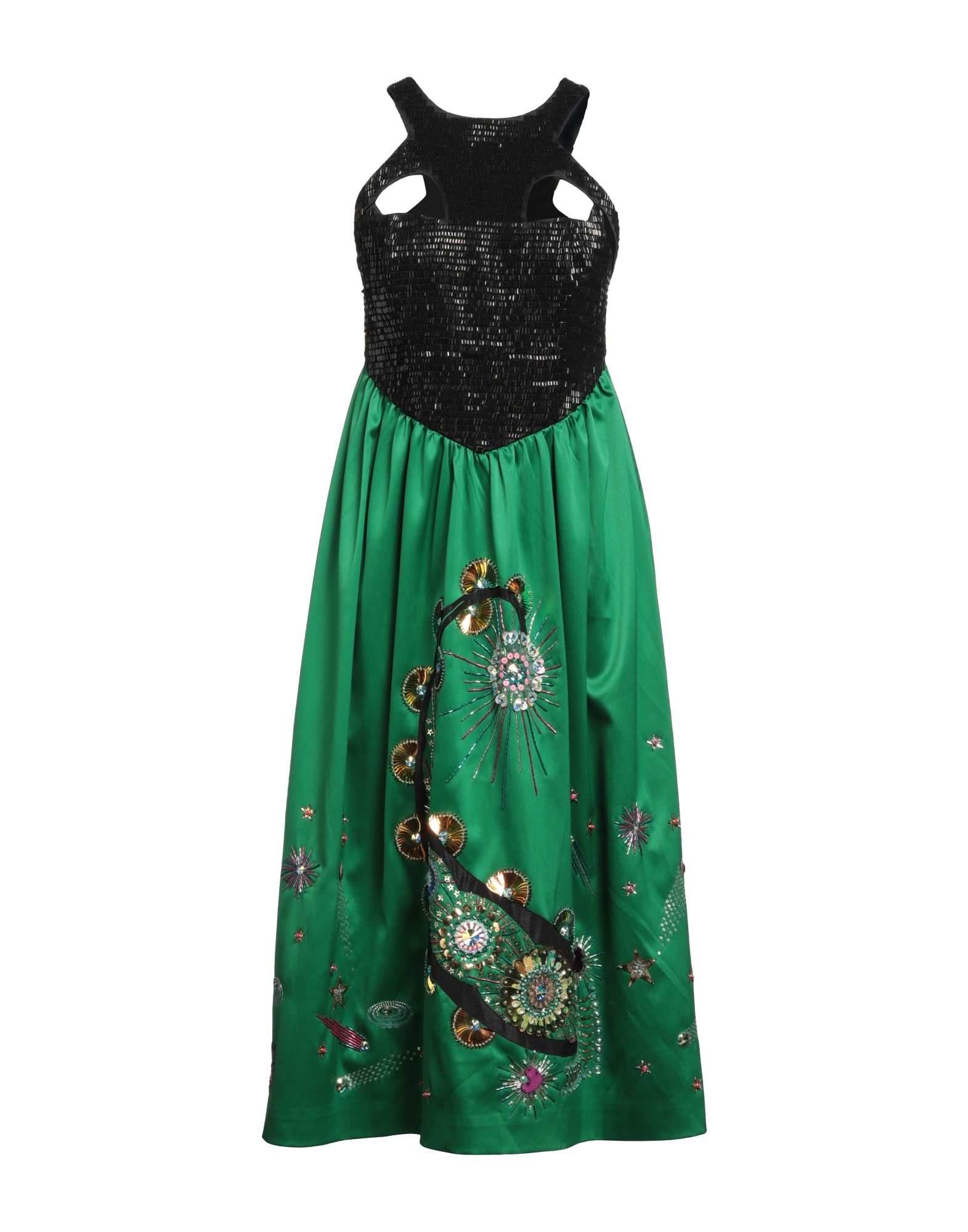 Manish Arora Midi Dresses In Green