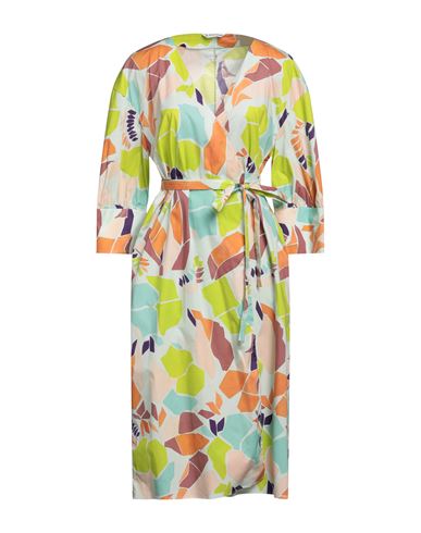 Vestido midi Mujer Azul celeste 42 Mujer