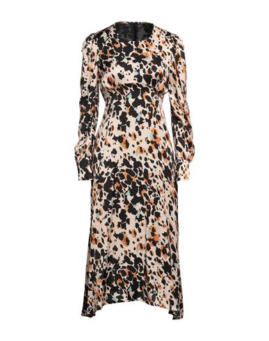 Xt Studio Woman Midi Dress Beige Size S Viscose
