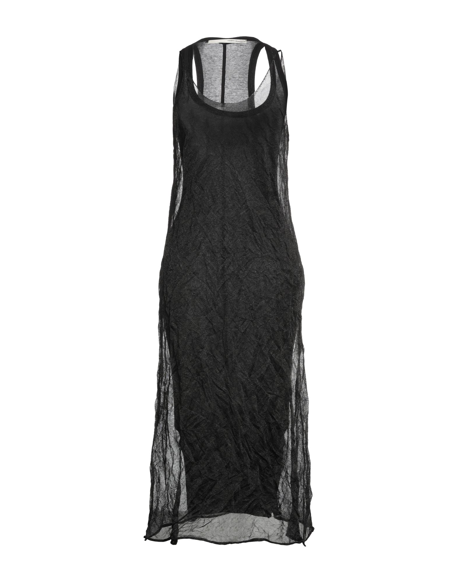 Isabel Benenato Midi Dresses In Black | ModeSens