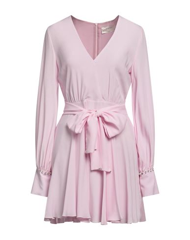 Anna Molinari Woman Mini Dress Pink Size 2 Acetate, Silk