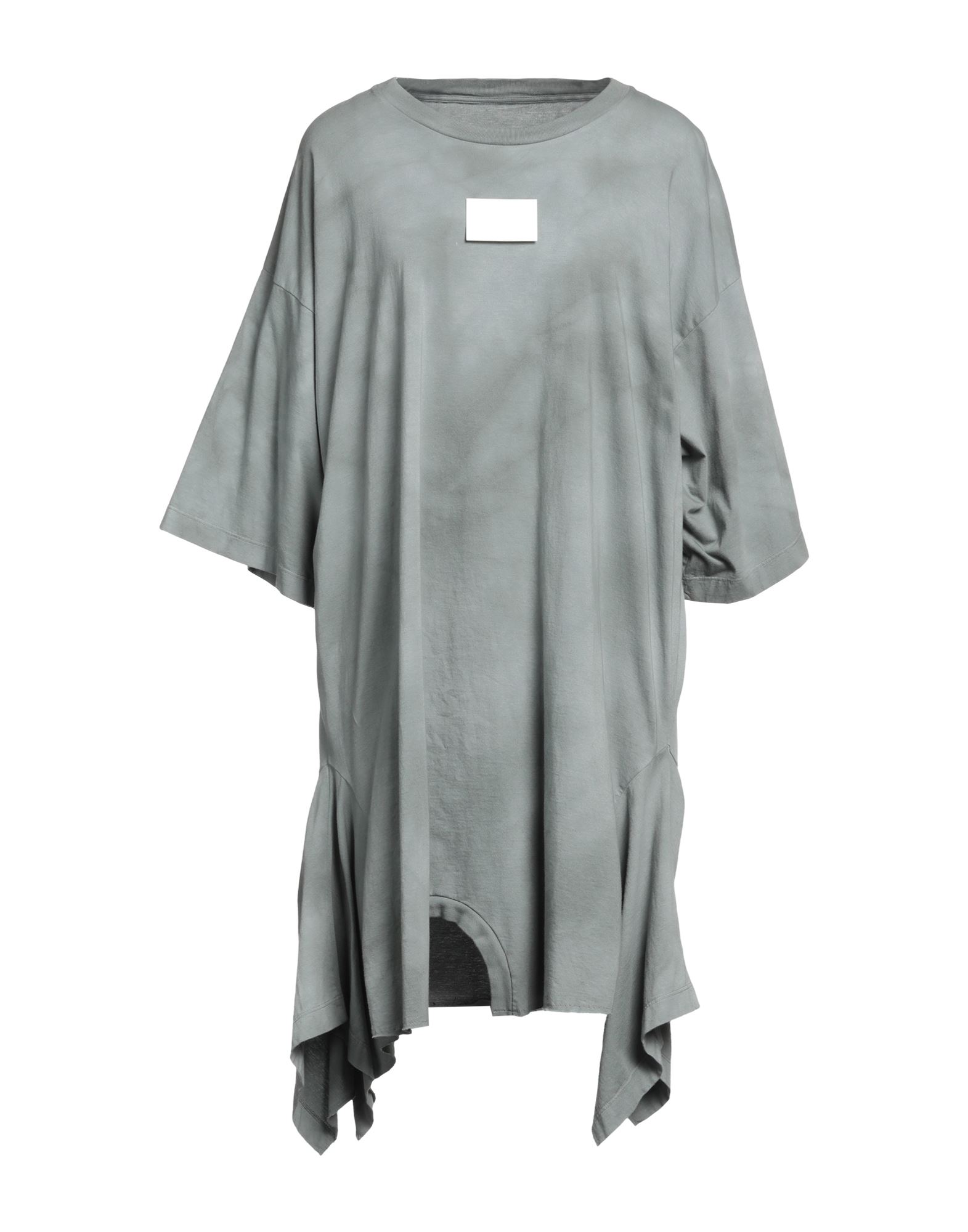 Mm6 Maison Margiela Short Dresses In Grey