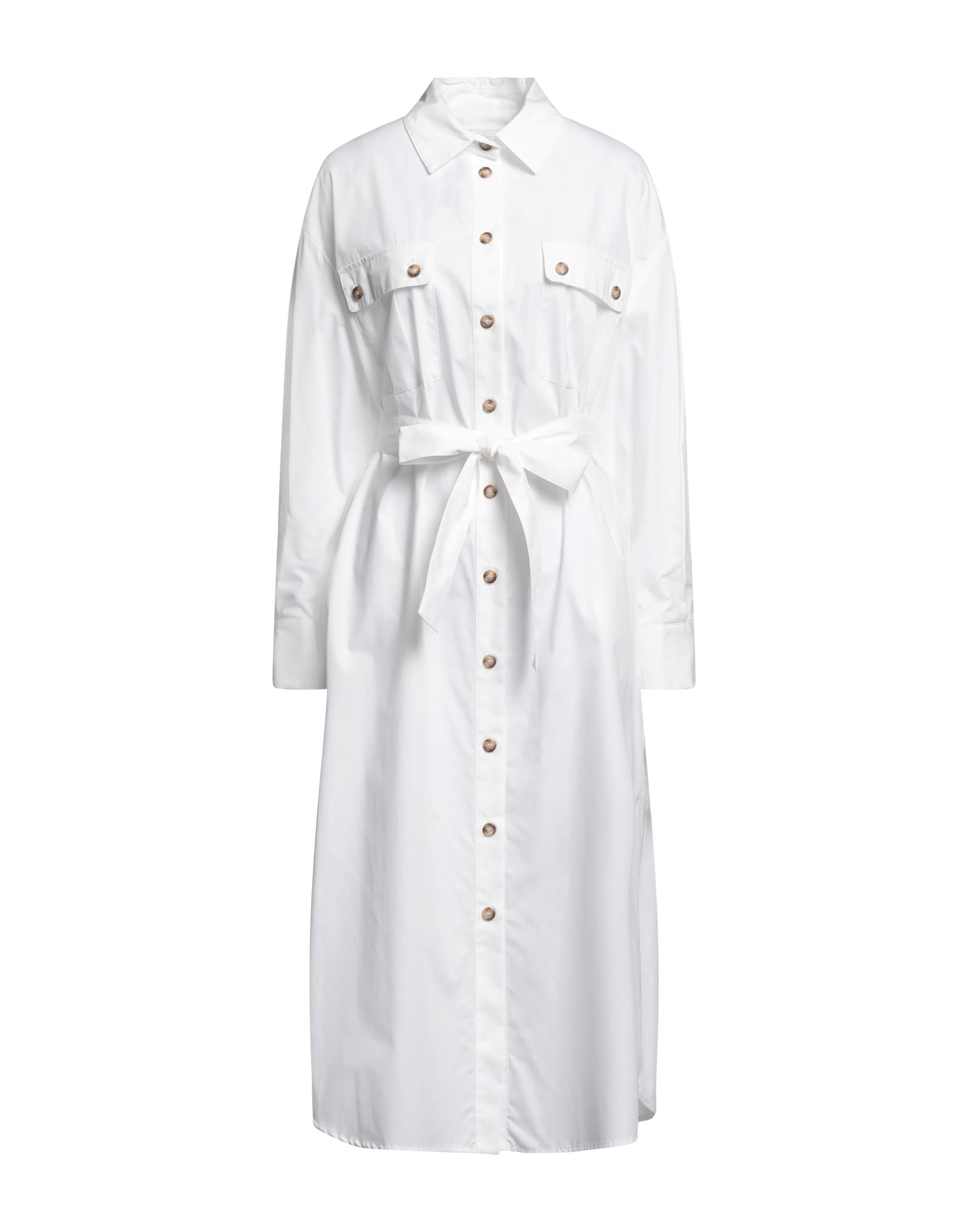 Manuel Ritz Midi Dresses In White