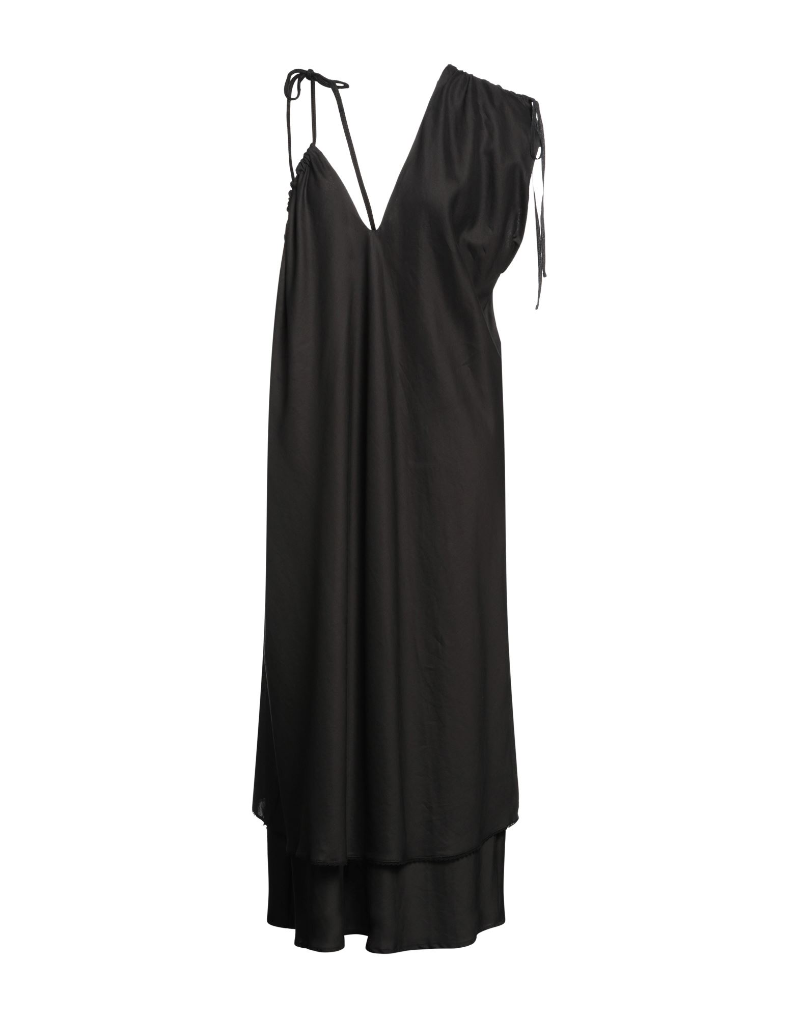 Isabel Benenato Midi Dresses In Black