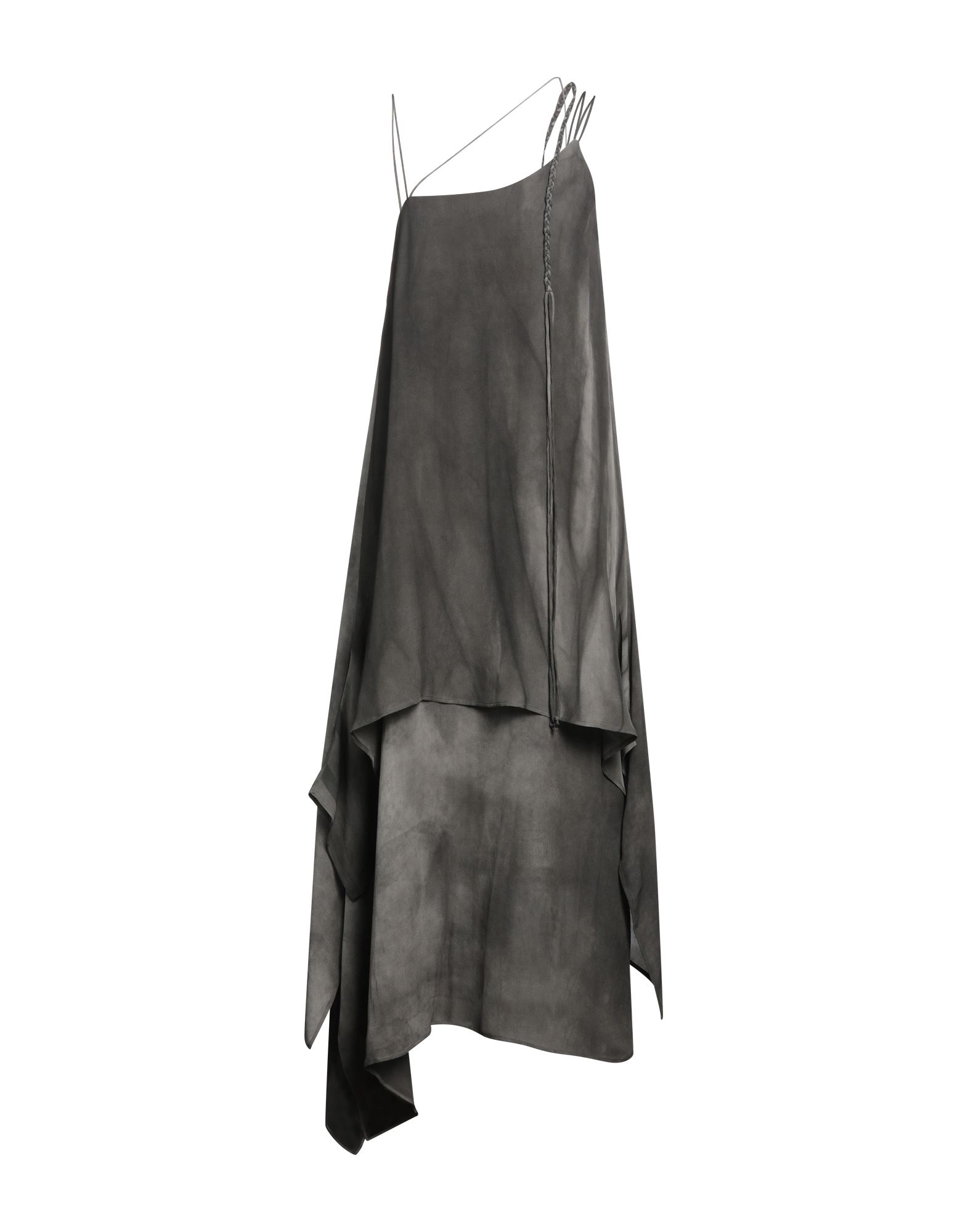 Isabel Benenato Midi Dresses In Grey
