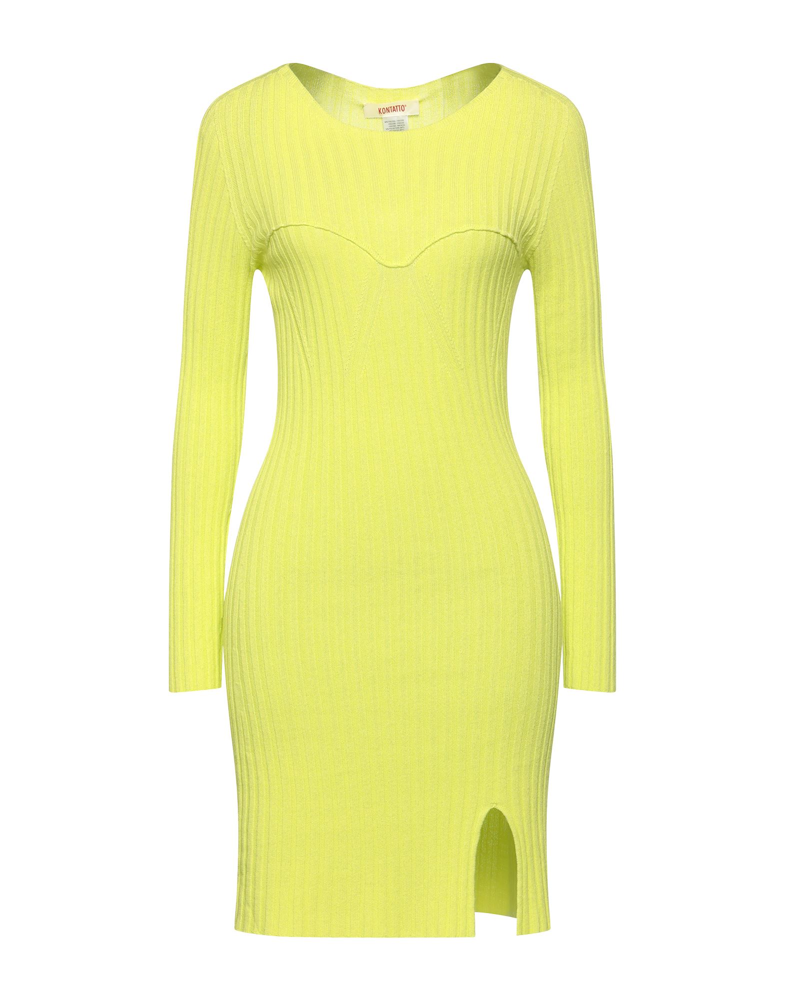 Kontatto Short Dresses In Green