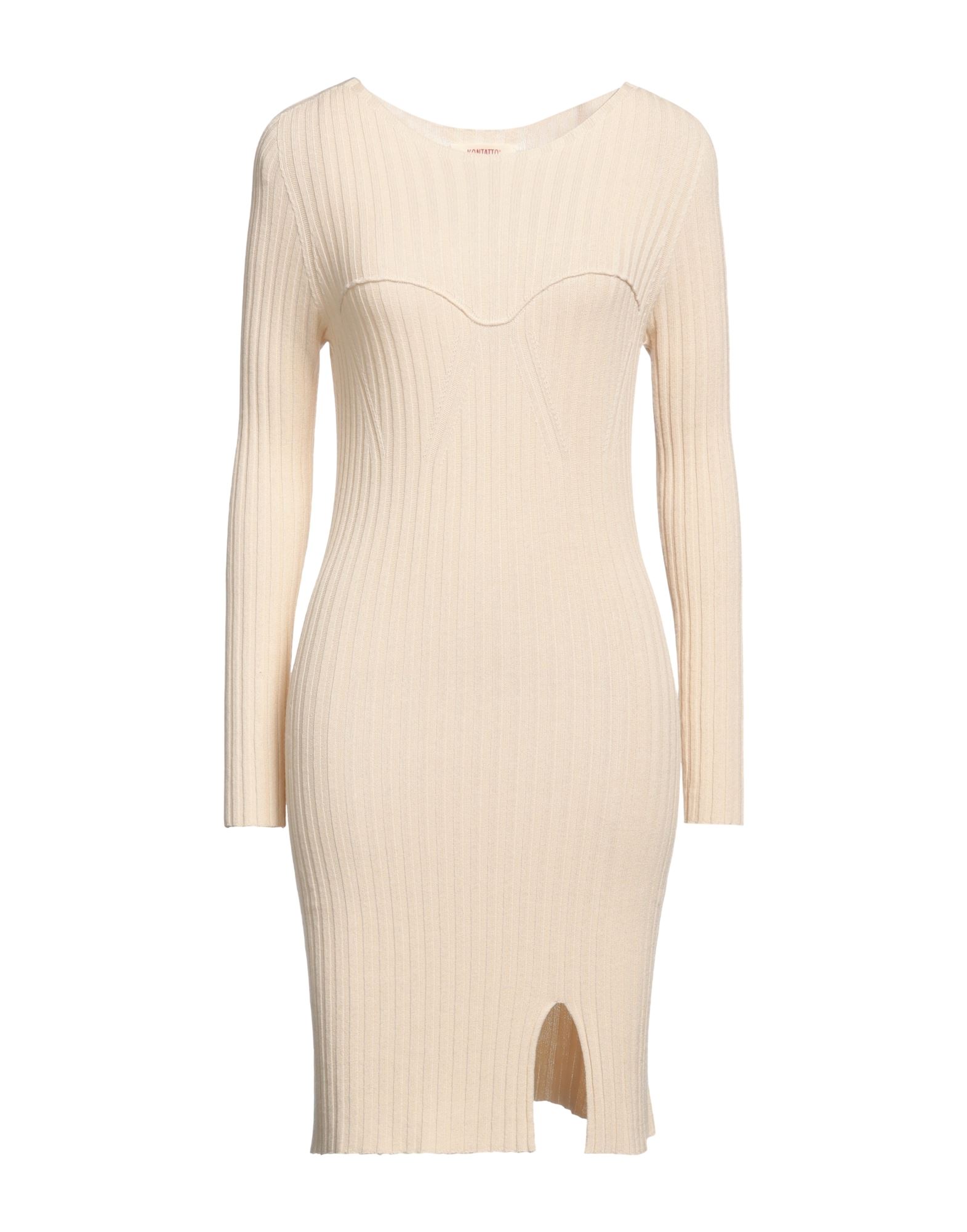 Kontatto Short Dresses In White