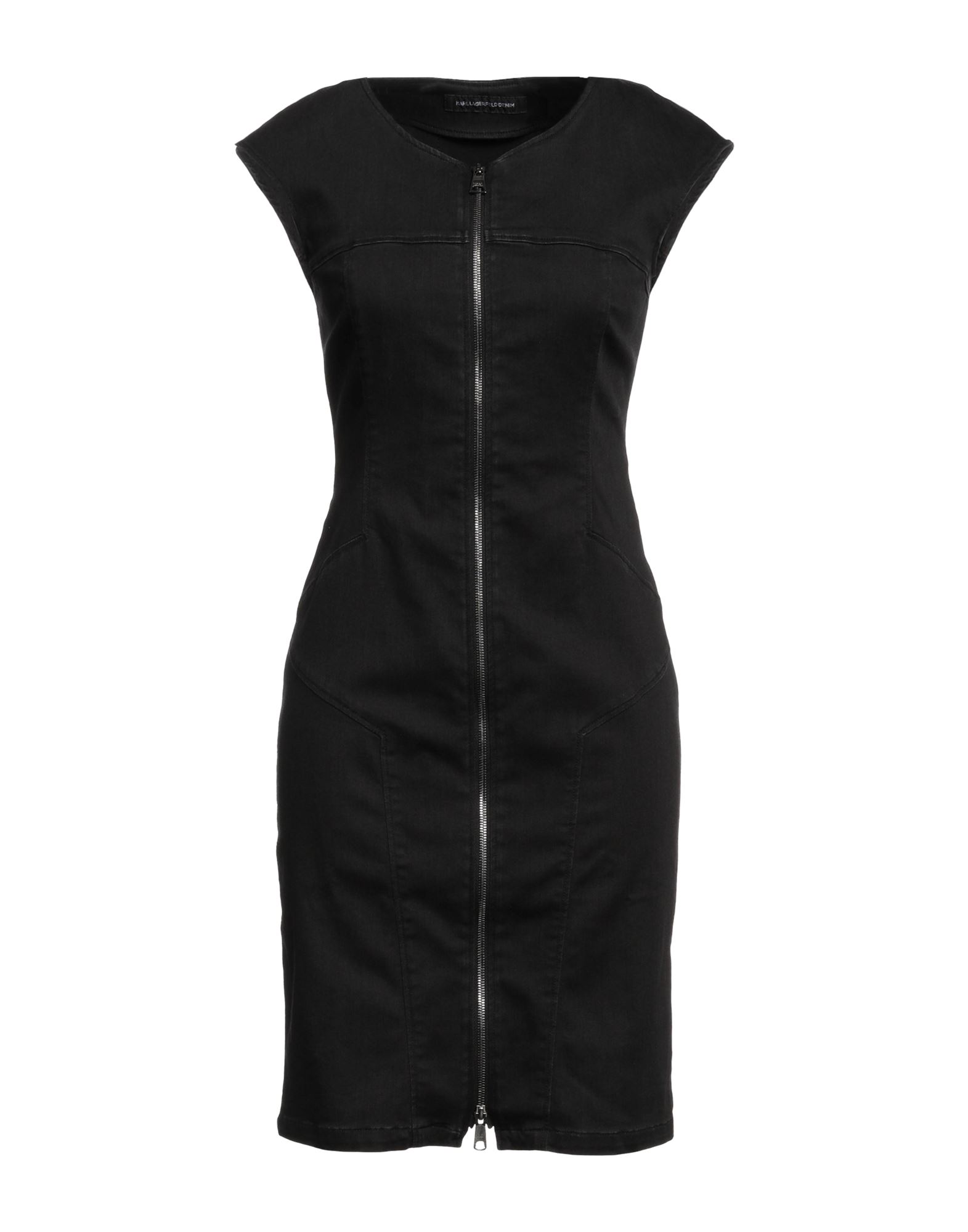 Karl Lagerfeld Short Dresses In Black