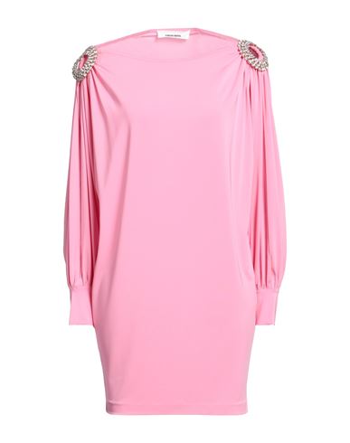 Circus Hotel Woman Mini Dress Pink Size 6 Viscose, Polyamide, Elastane