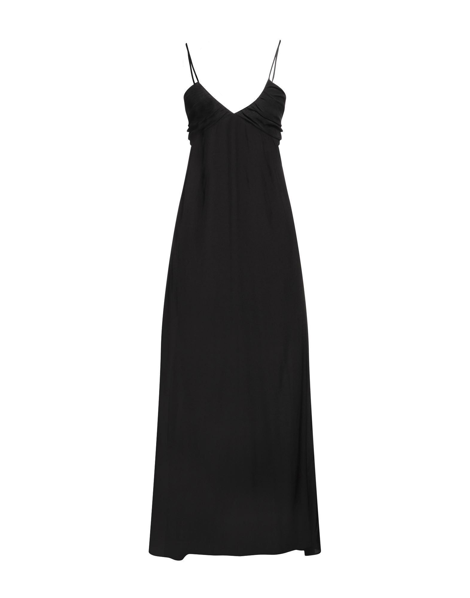 Shop Patrizia Pepe Woman Maxi Dress Black Size 10 Viscose