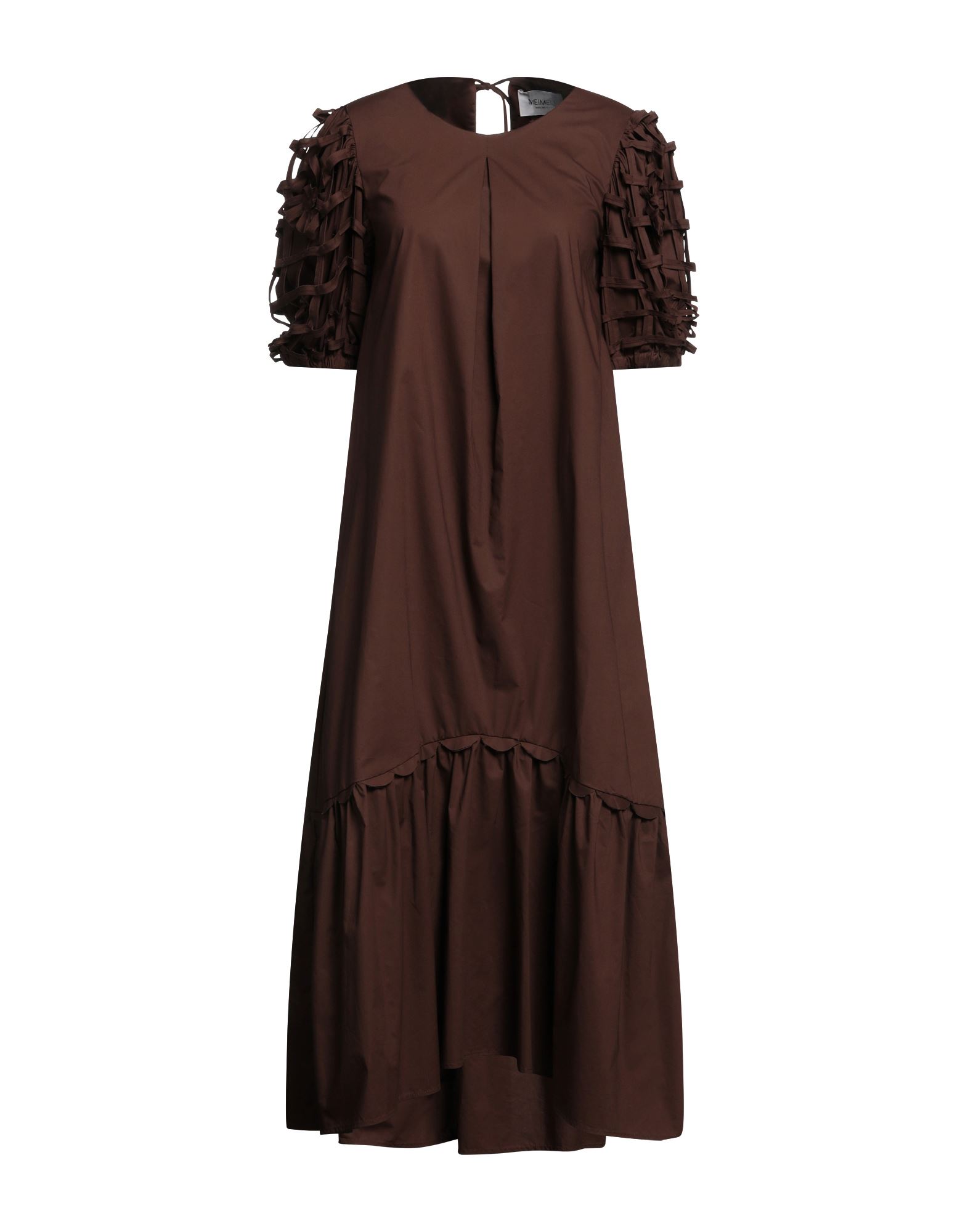 Meimeij Midi Dresses In Brown