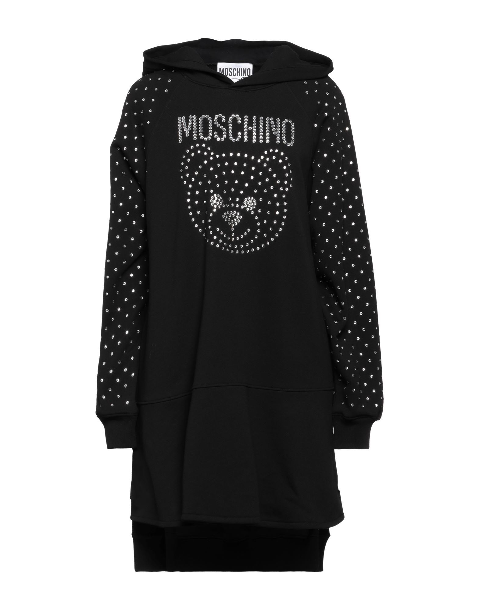 Moschino Short Dresses In Black