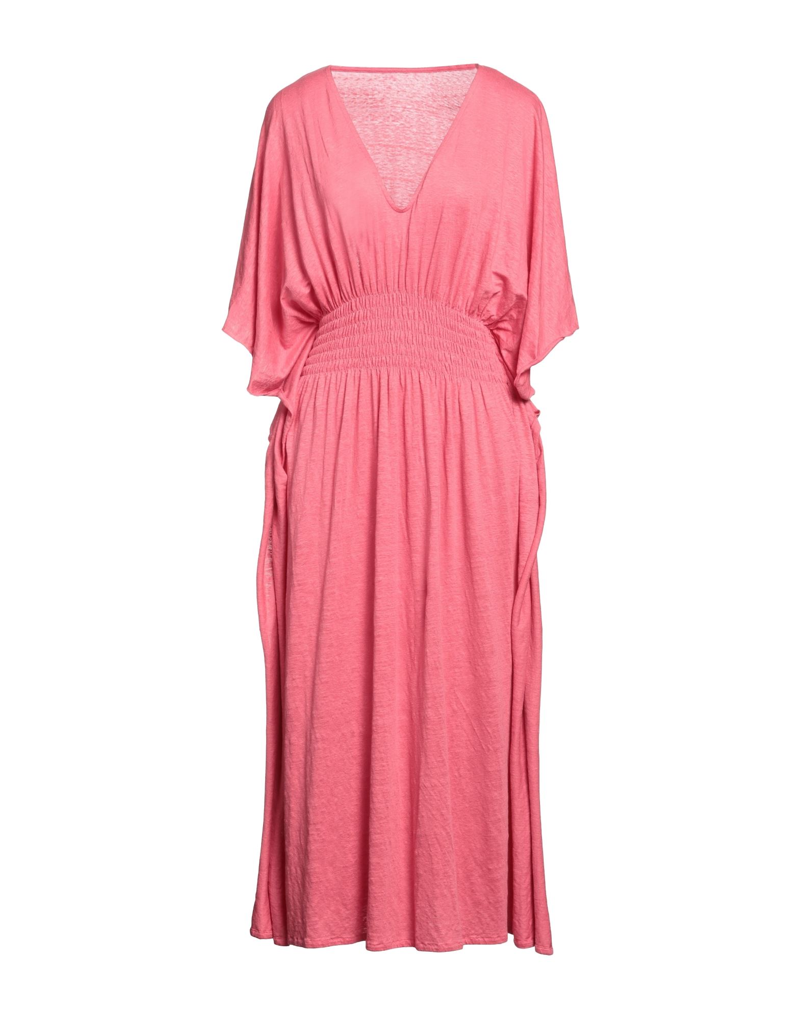 Majestic Midi Dresses In Pink