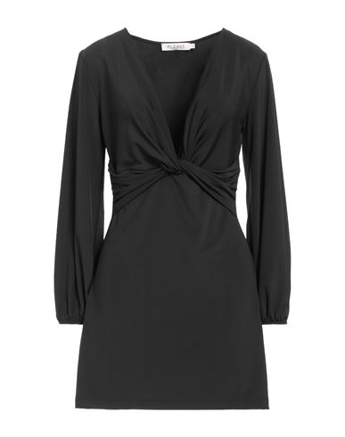 Please Woman Mini Dress Black Size M Polyester, Elastane