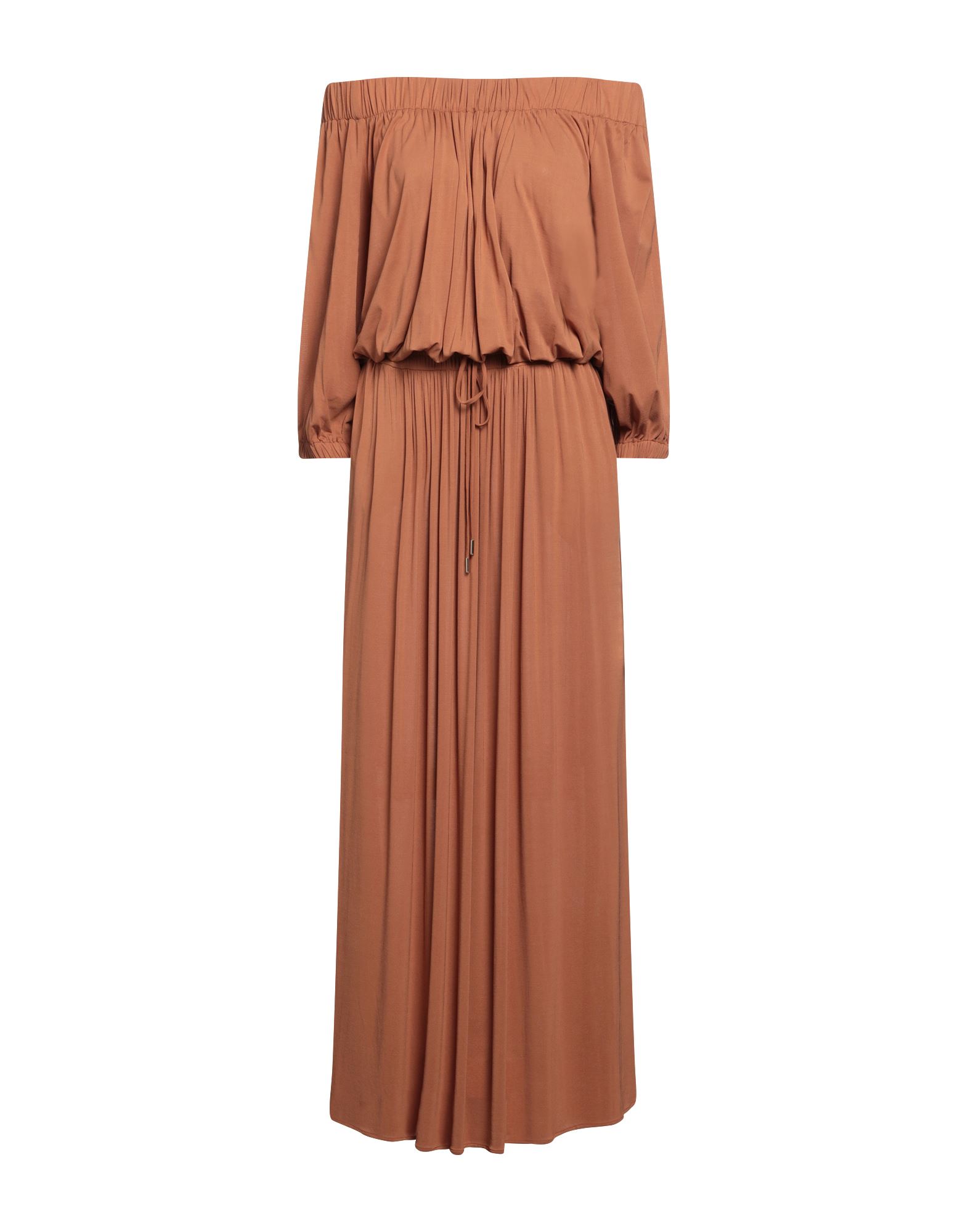Max Mara Long Dresses In Brown