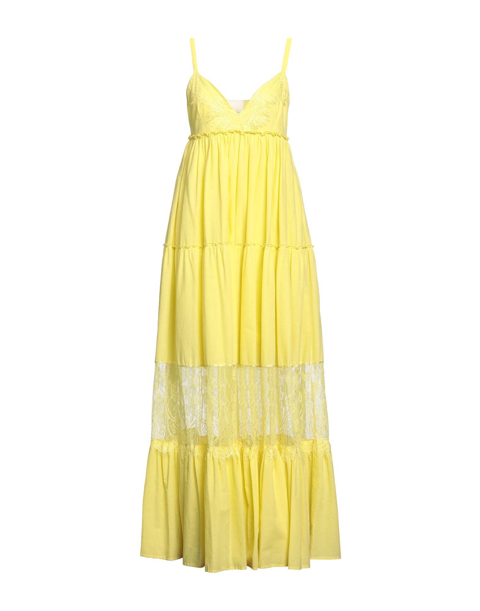 Milva Mi Long Dresses In Yellow