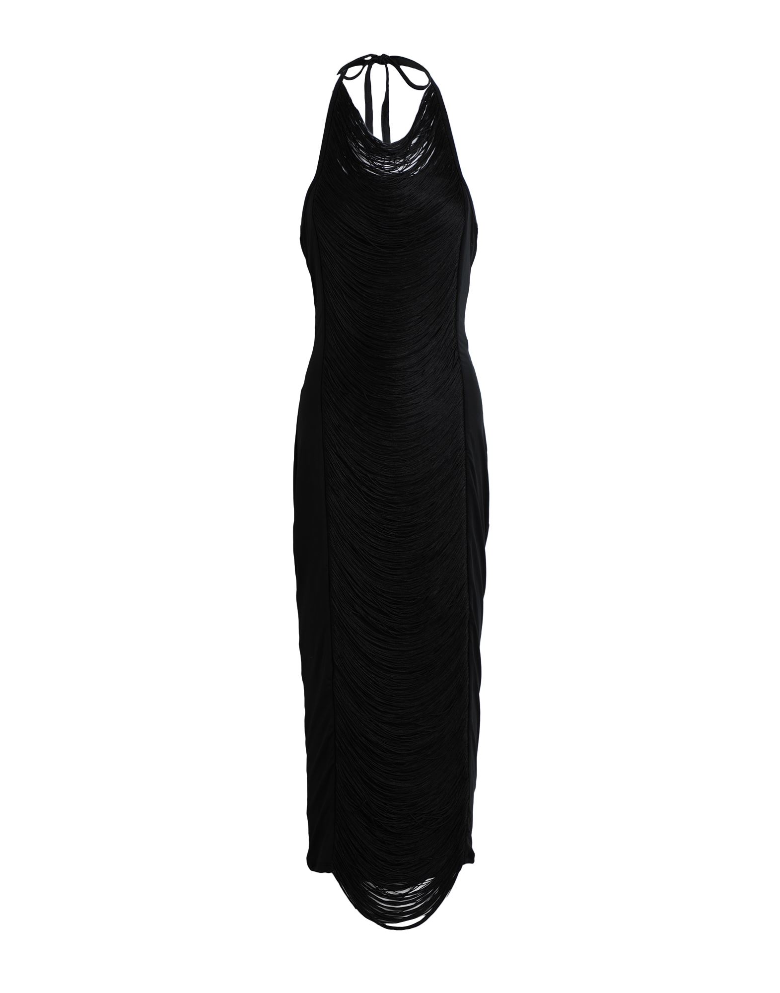 Topshop Long Dresses In Black