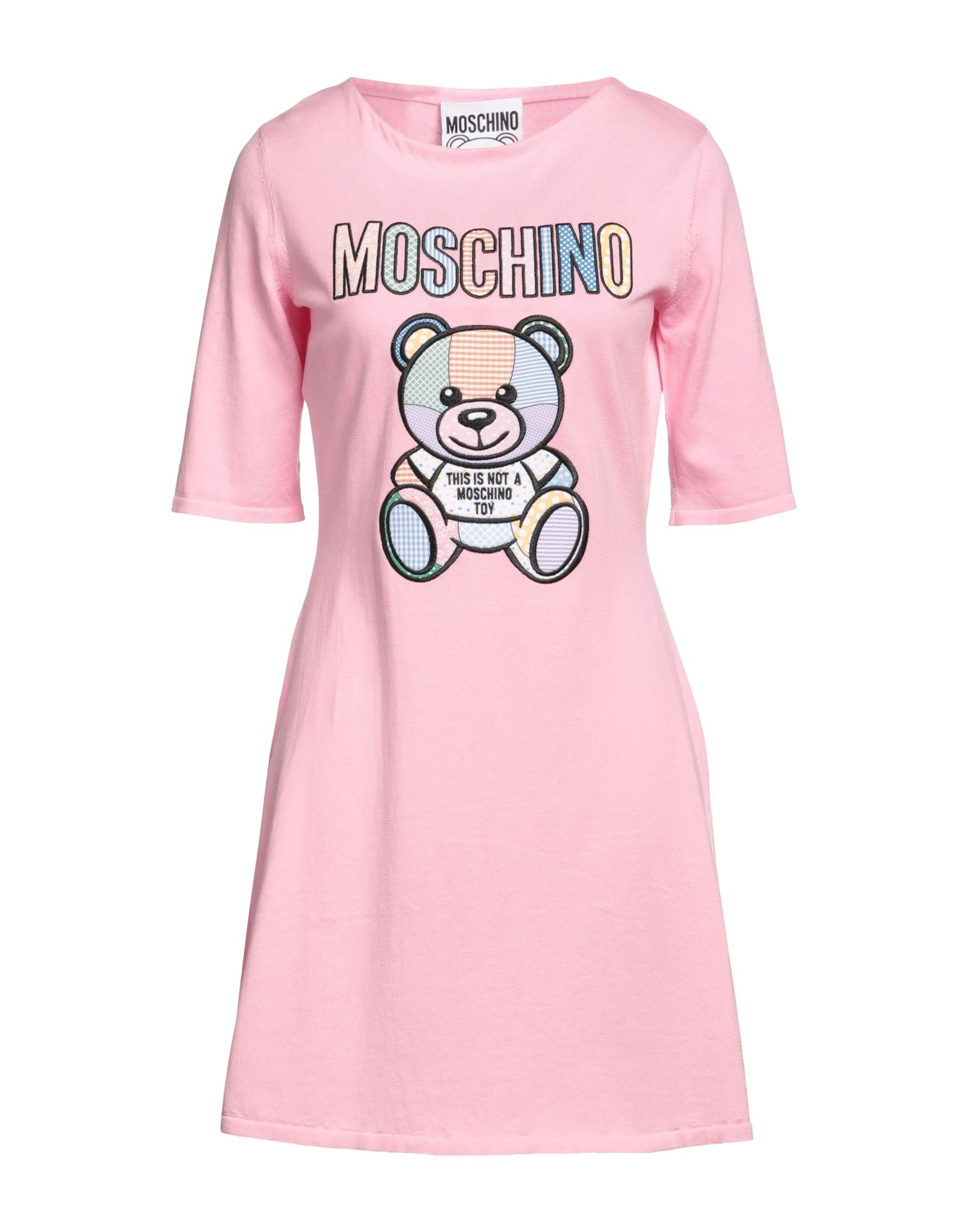 Moschino Short Dresses In Pink