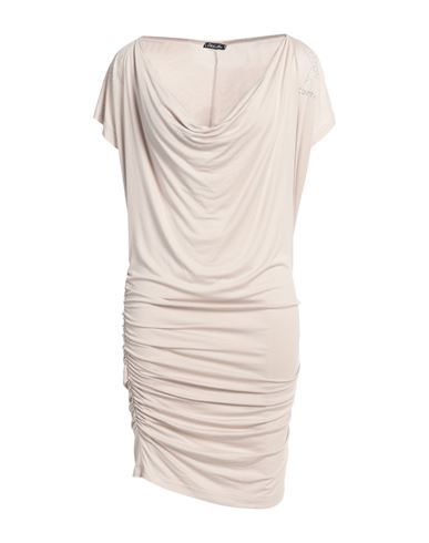 Odi Et Amo Woman Short Dress Light Grey Size M Viscose