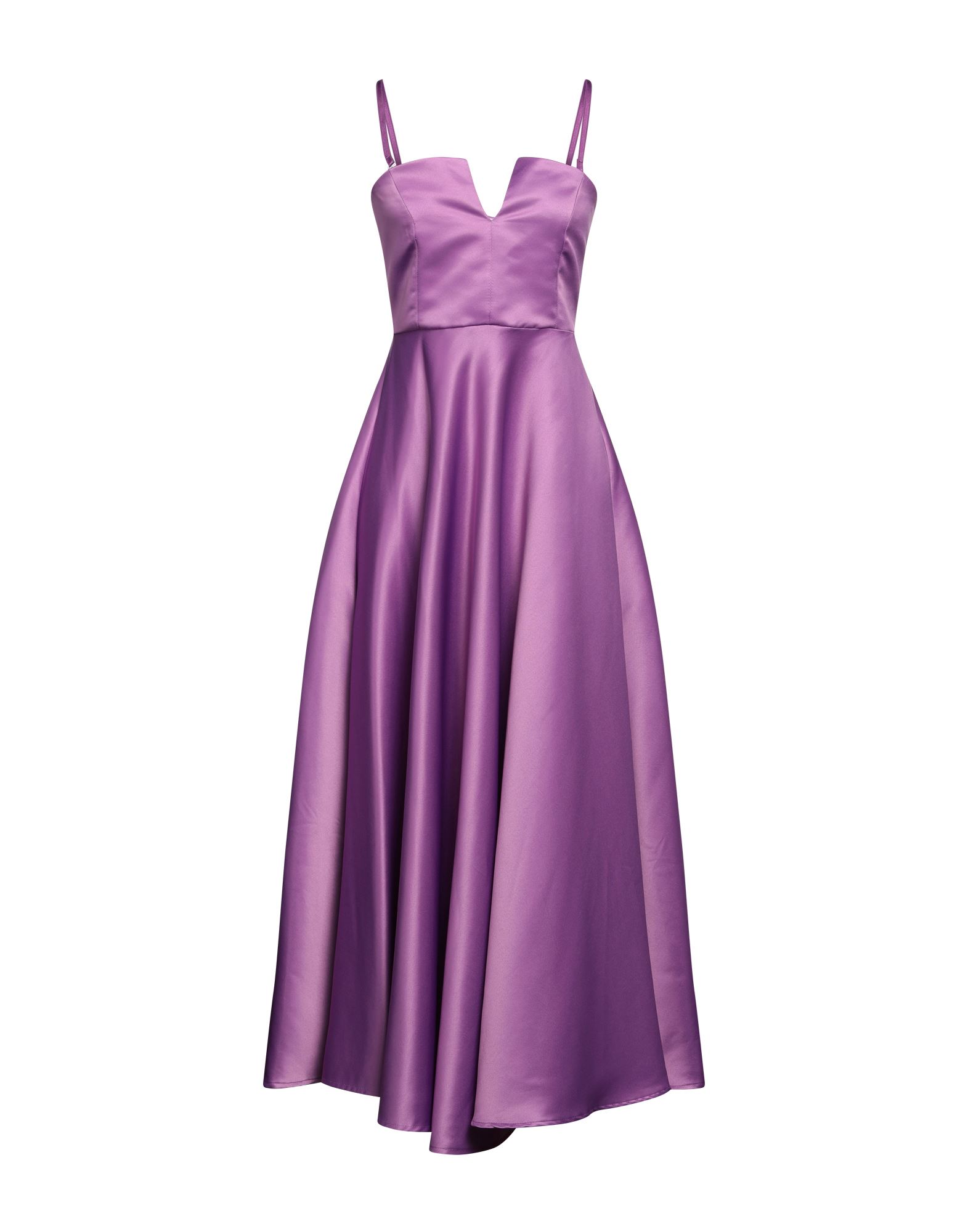 Futur3 Midi Dresses In Purple