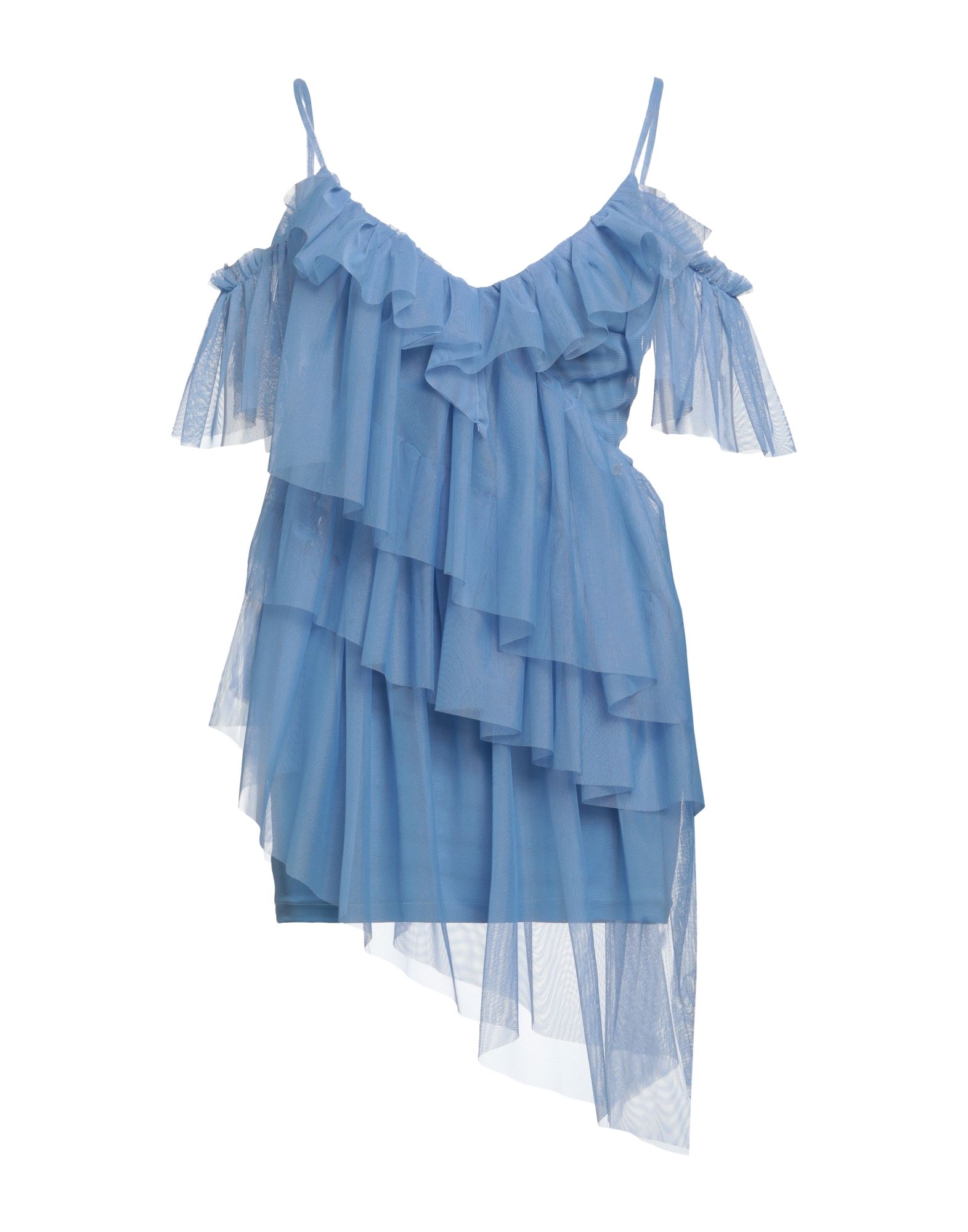 Relish Short Dresses In Blue