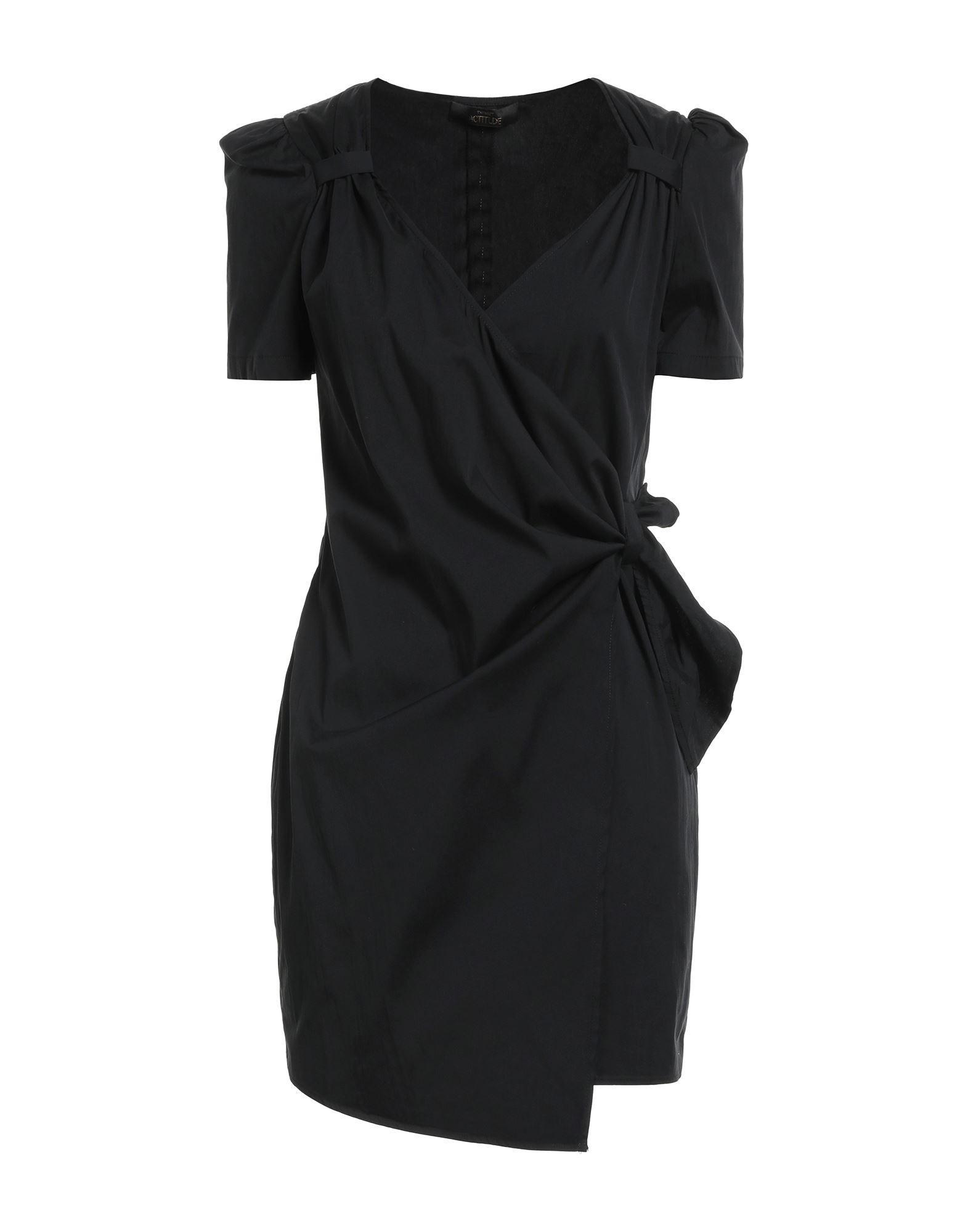 Actitude By Twinset Short Dresses In Black