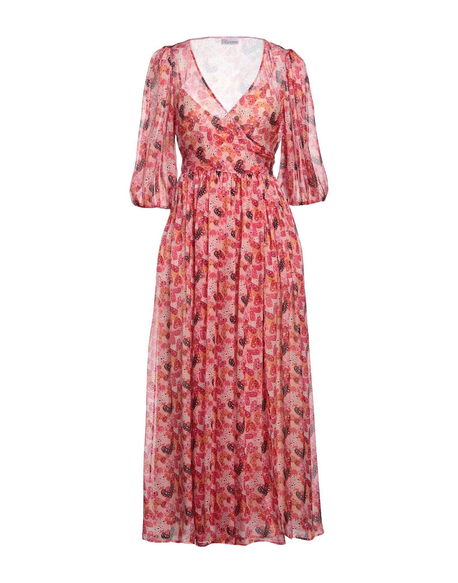 Red Valentino Midi Dresses In Pink