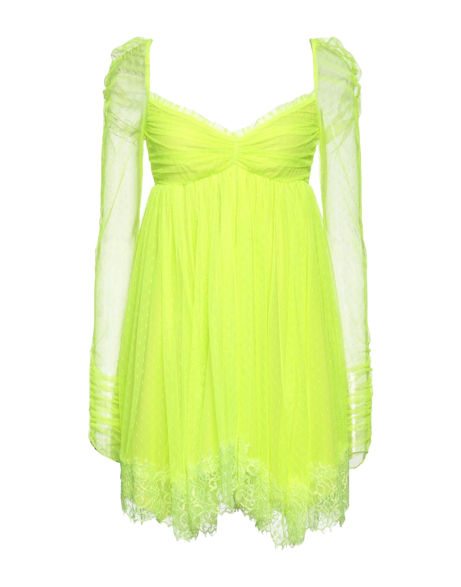 Shop Aniye By Woman Mini Dress Acid Green Size 4 Polyester