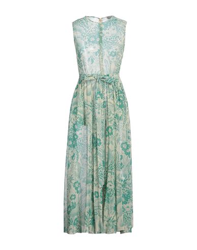 Red Valentino Woman Maxi Dress Green Size 2 Polyester