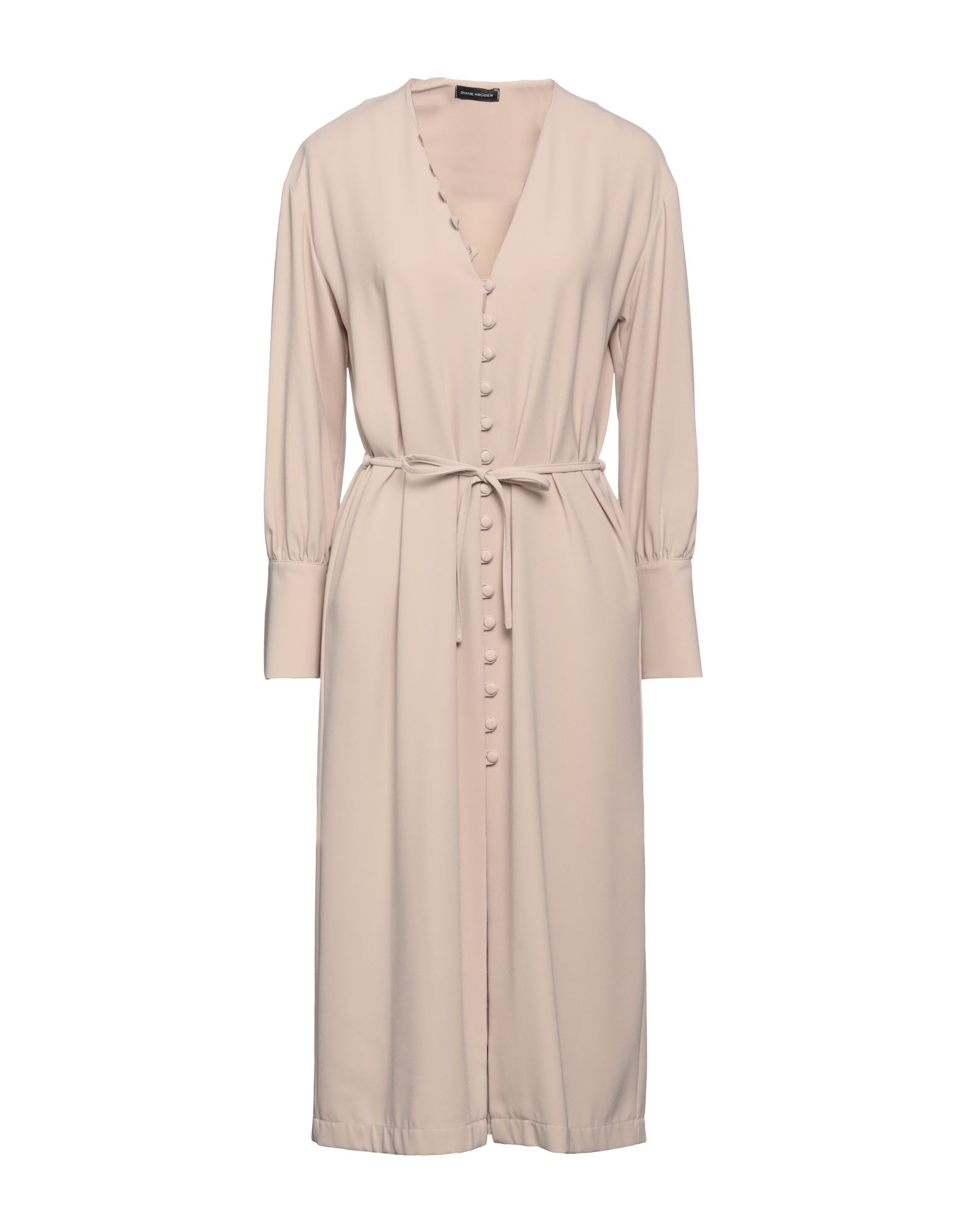 Diane Krüger Midi Dresses In Beige