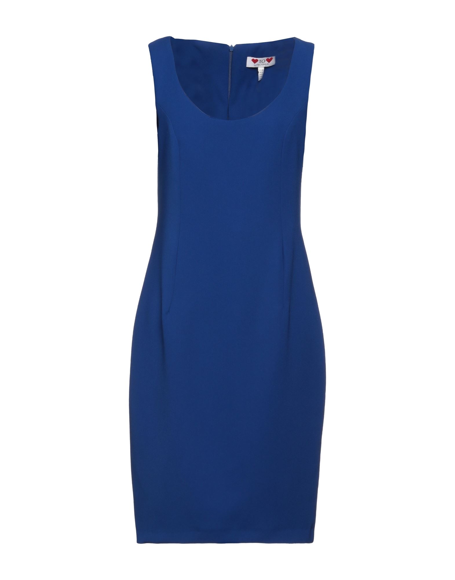 Shop Gai Mattiolo Woman Midi Dress Blue Size 10 Polyester