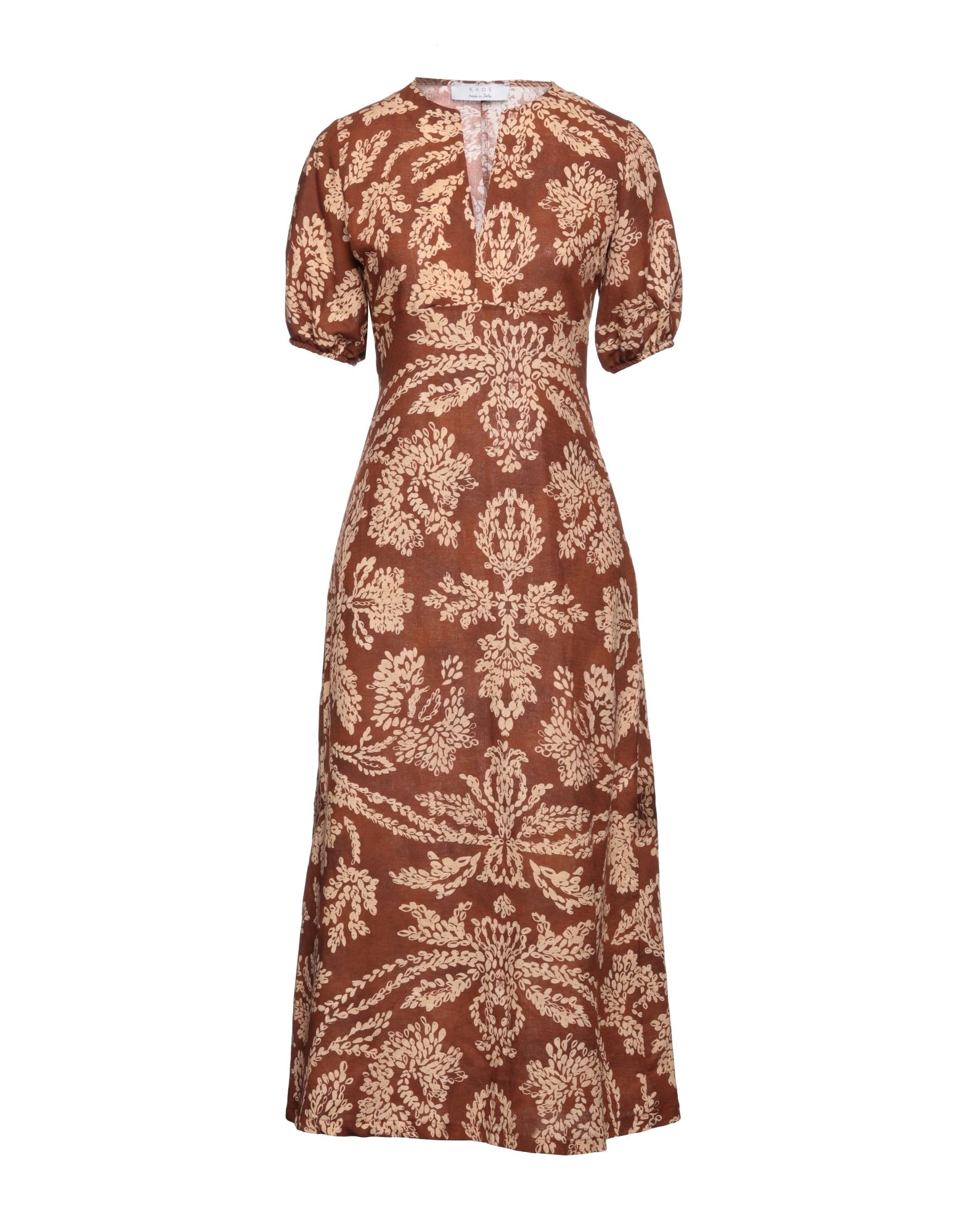 Kaos Midi Dresses In Brown