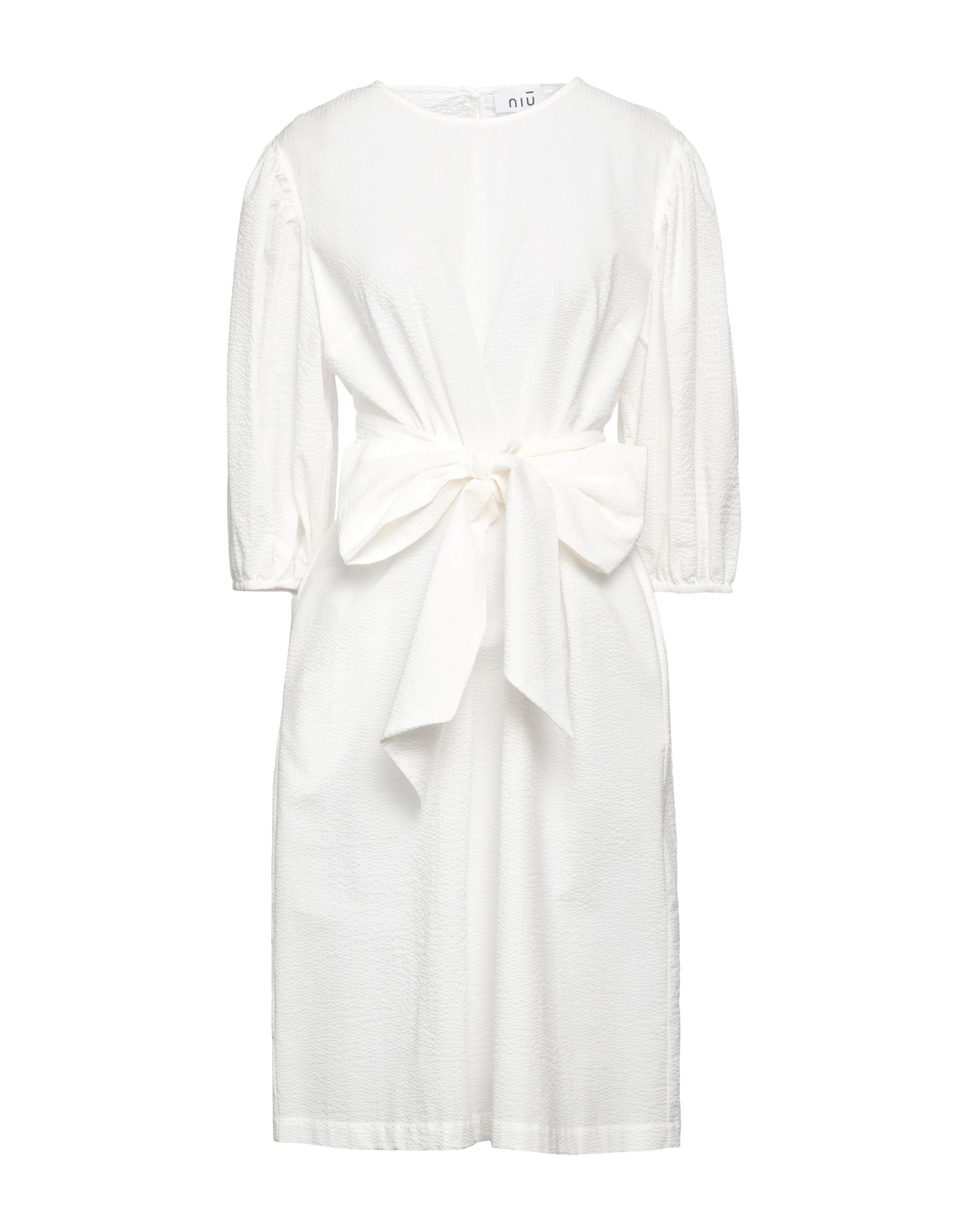 Niū Midi Dresses In White