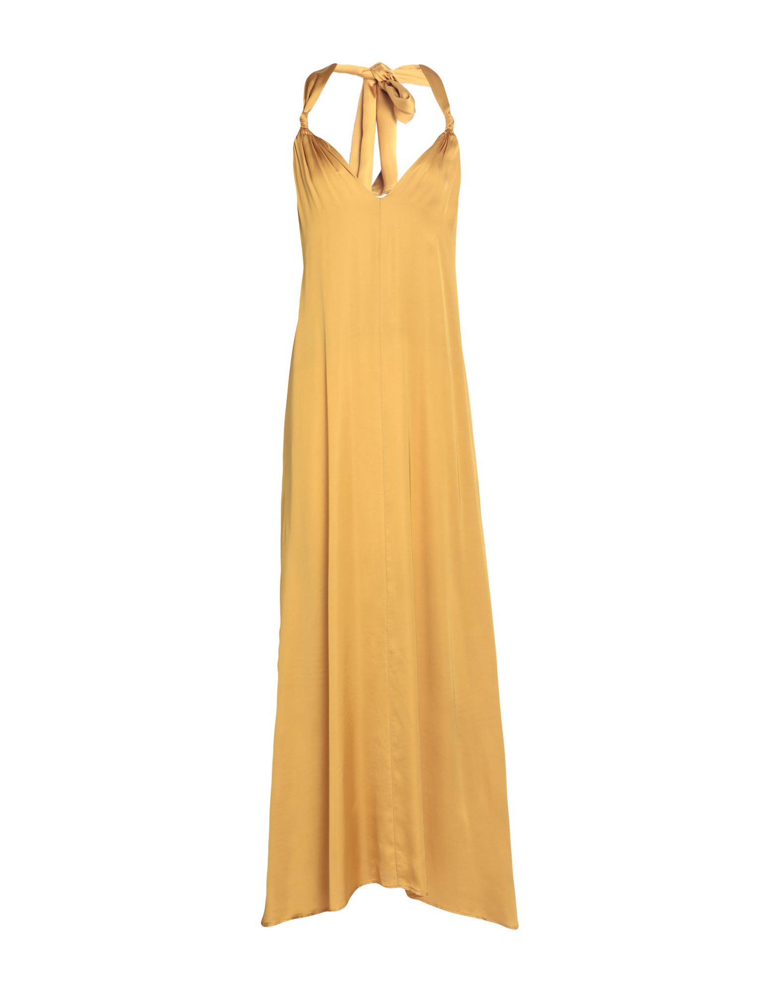 Kaos Long Dresses In Yellow