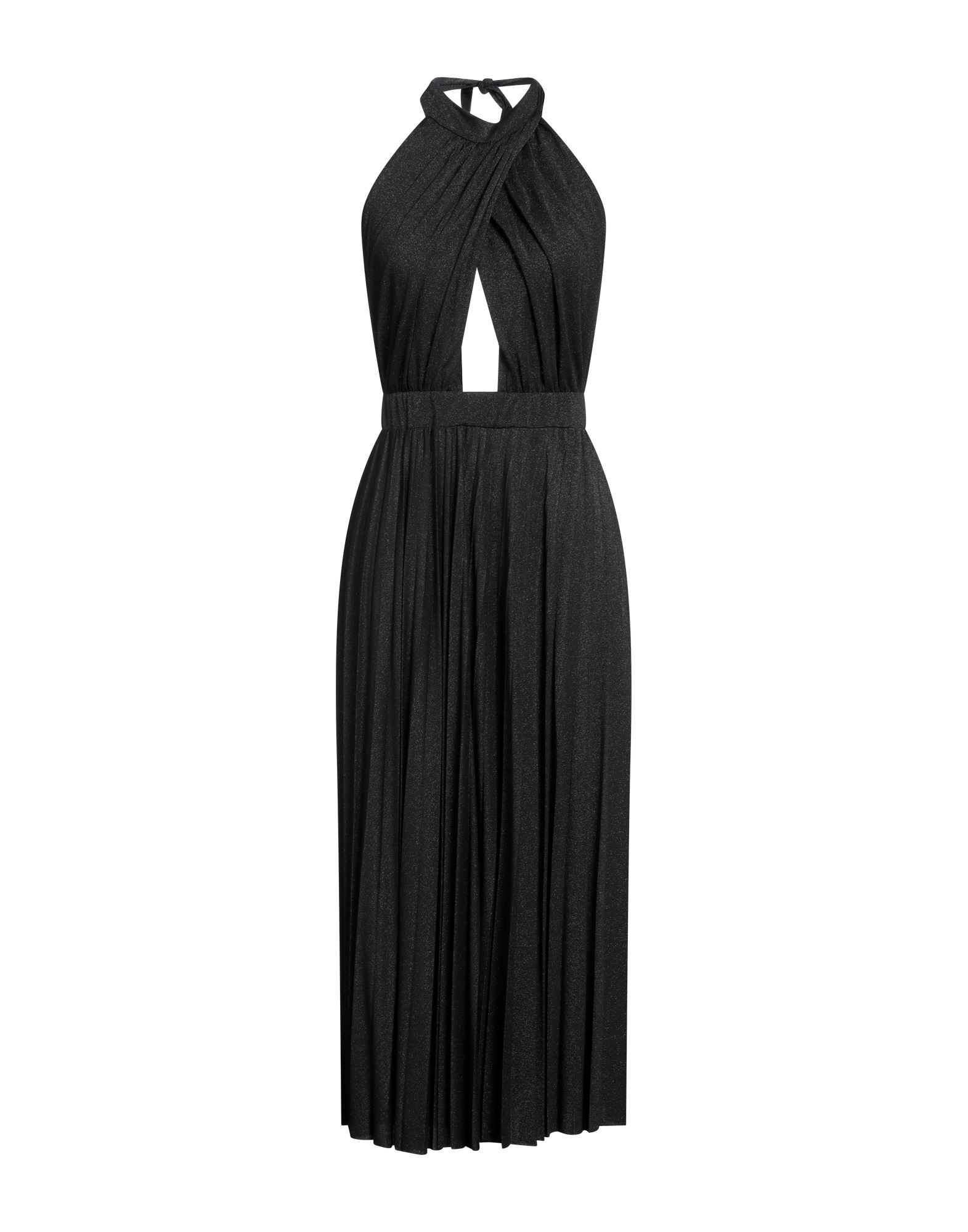 Kaos Jeans Midi Dresses In Black