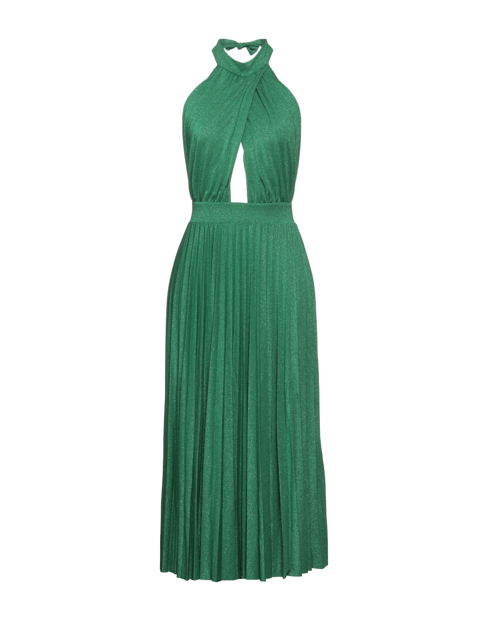 Kaos Jeans Midi Dresses In Green