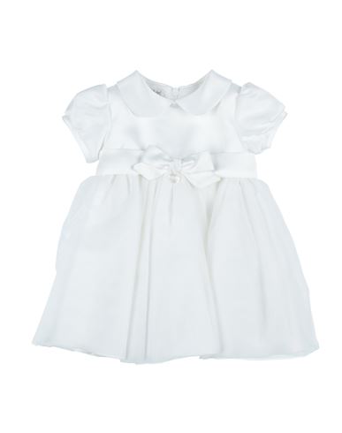 Le Bebé Newborn Girl Baby Dress White Size 3 Polyester