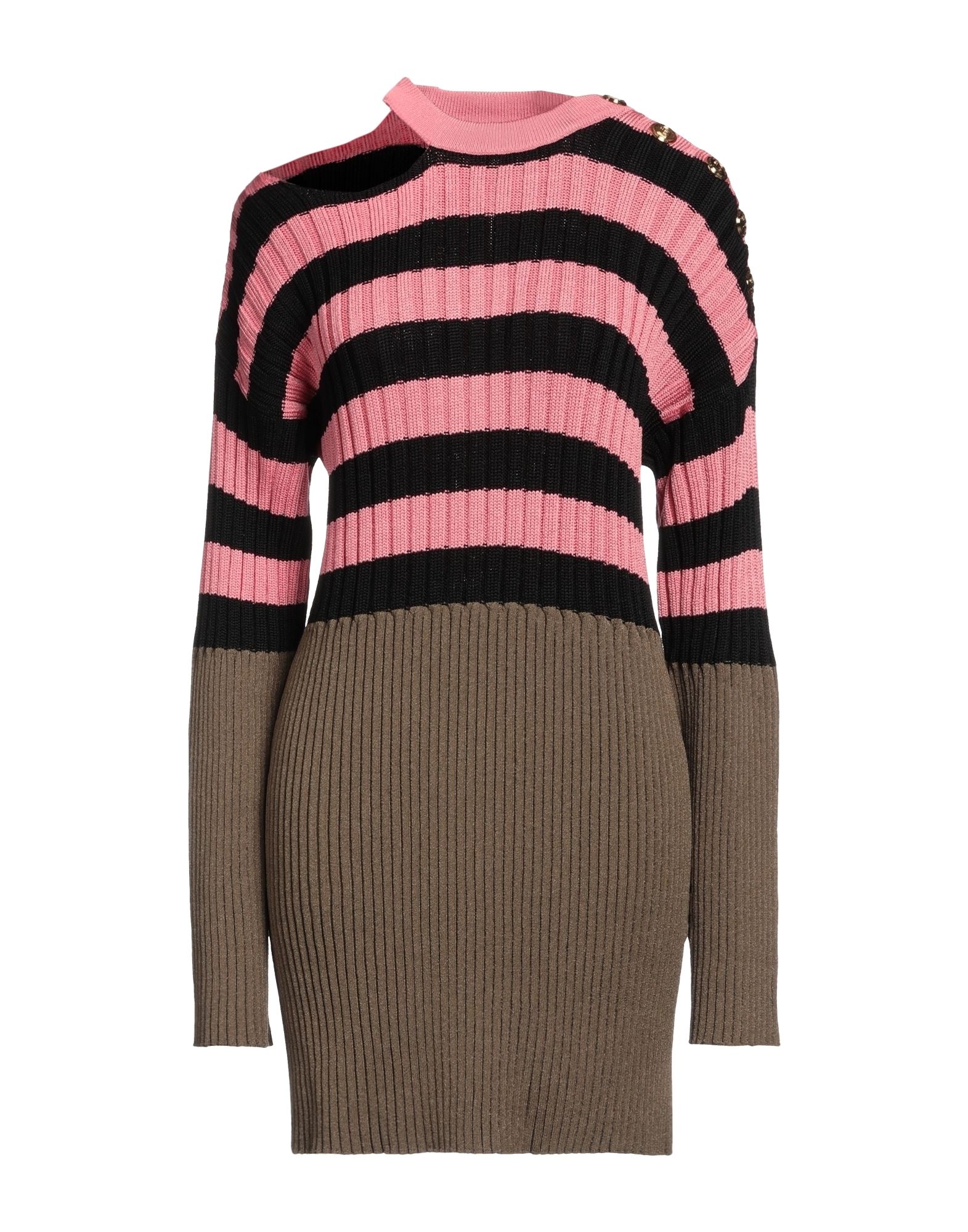 Balmain Short Dresses In Pink